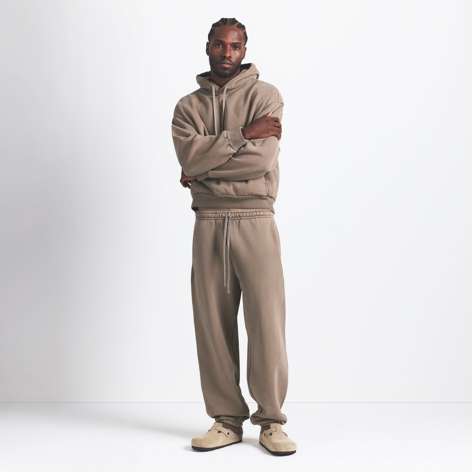 SKIMS HEAVYWEIGHT FLEECE MENS JOGGER | TRUFFLE - Mind Türkiye