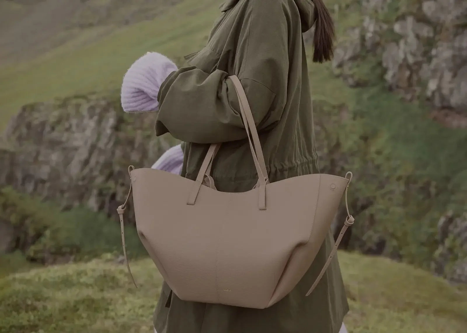 Polène Cyme Edition Textured Taupe - Mind Türkiye