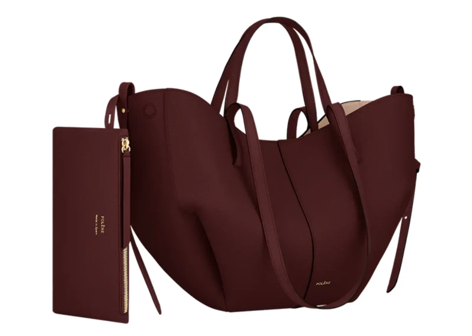 Polène Cyme Mini Edition Textured Black Cherry - Mind Türkiye