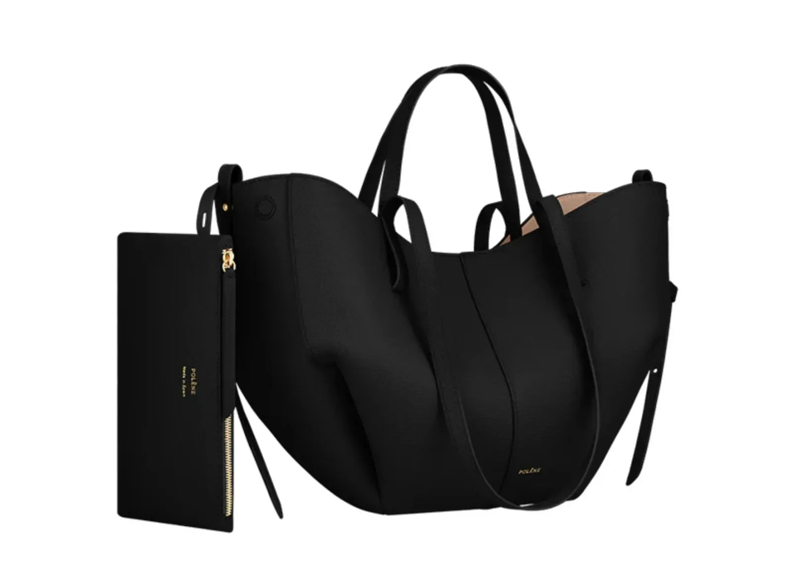 Polène Cyme Mini Edition Textured Black - Mind Türkiye