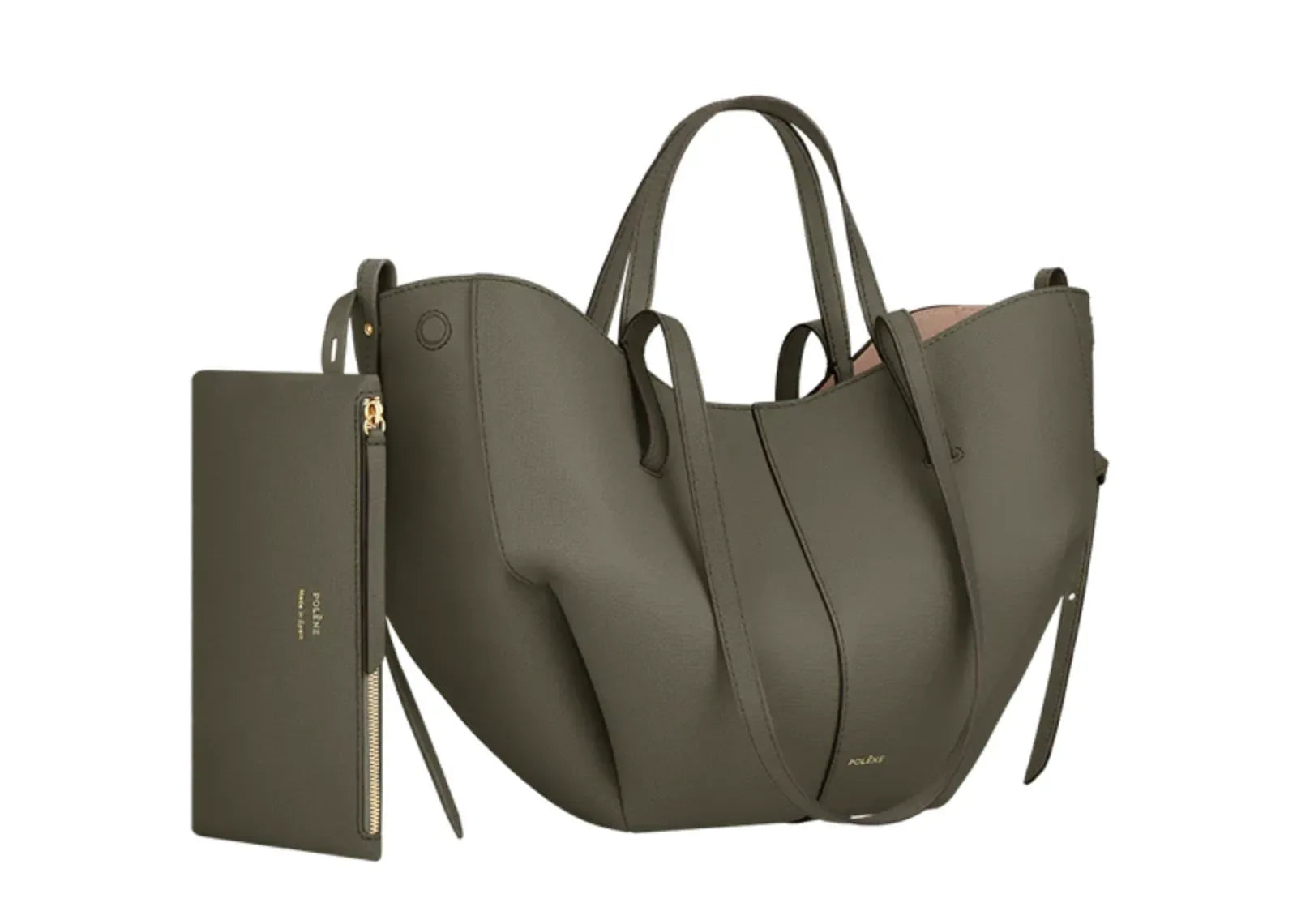 Polène Cyme Mini Edition Textured Smoky Green - Mind Türkiye