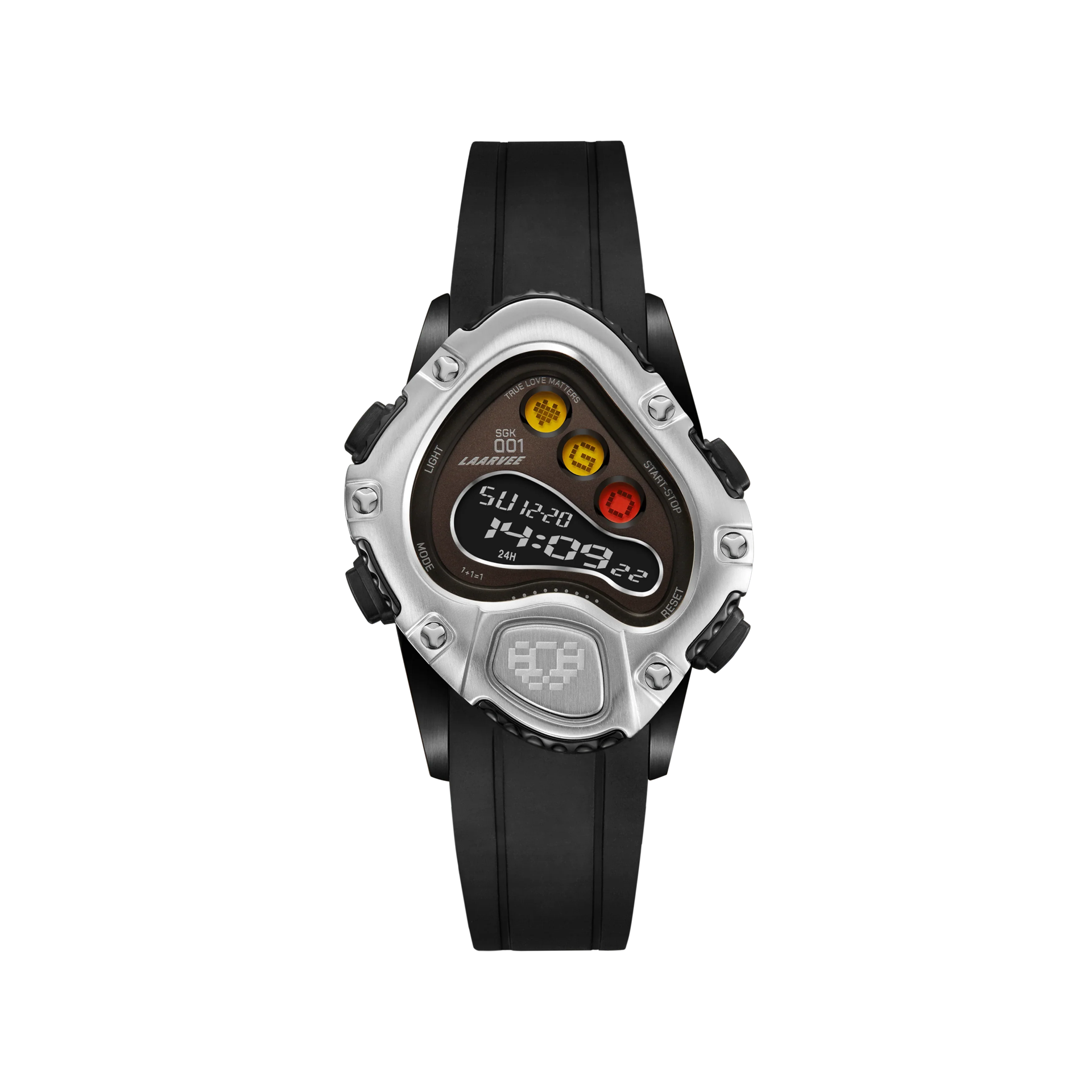 Laarvee Watch Sinngouki SGK001R-BLKSVRBLK - Mind Türkiye