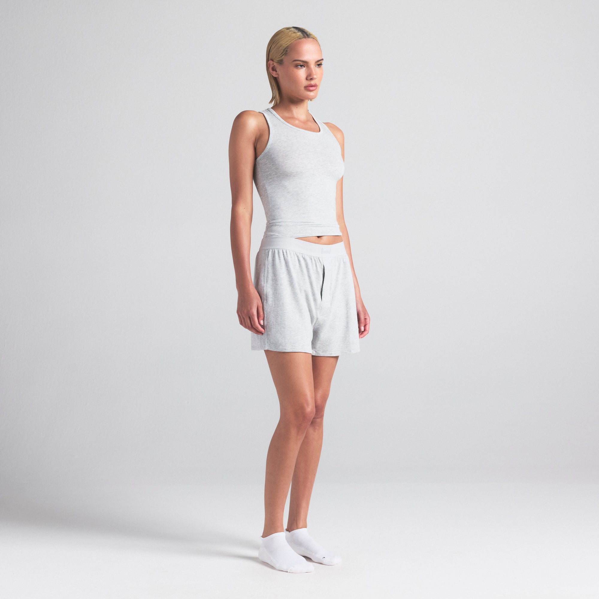 SKIMS COMFORT ANKLE SOCK 3-PACK | SNOW - Mind Türkiye