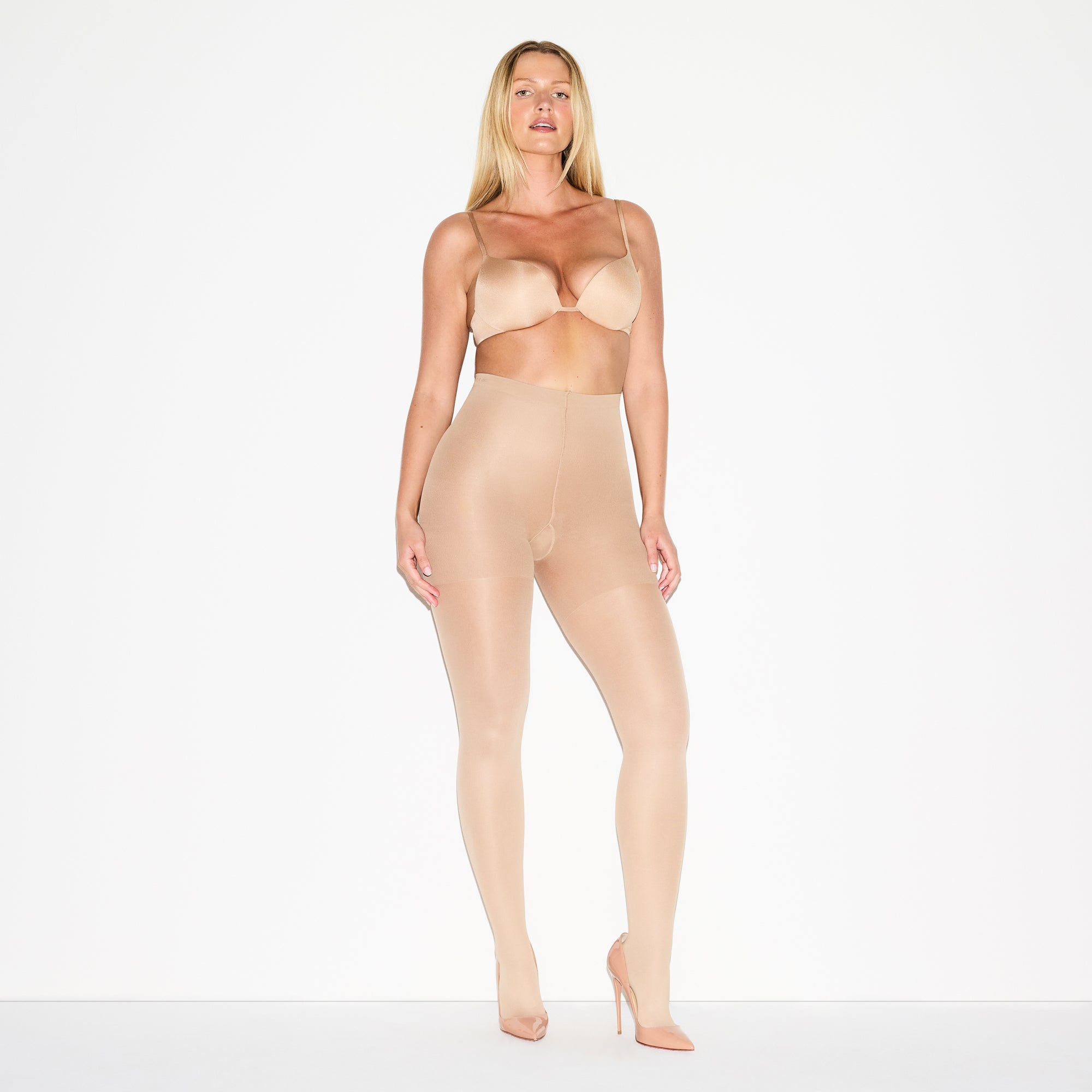 SKIMS HOSIERY SHAPING TIGHTS | CLAY - Mind Türkiye