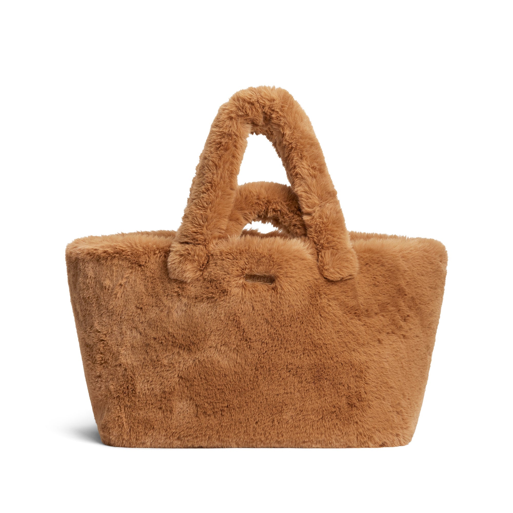 SKIMS FAUX FUR JUMBO TOTE | CAMEL - Mind Türkiye