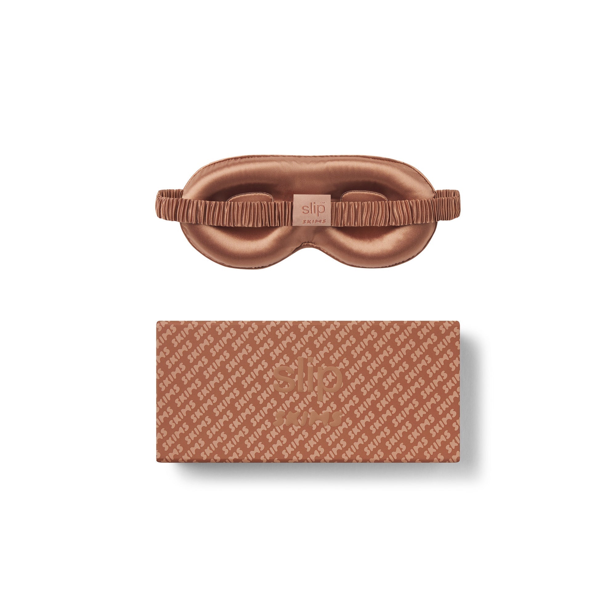 SLIP X SKIMS PURE SILK CONTOUR SLEEP MASK | SIENNA - Mind Türkiye