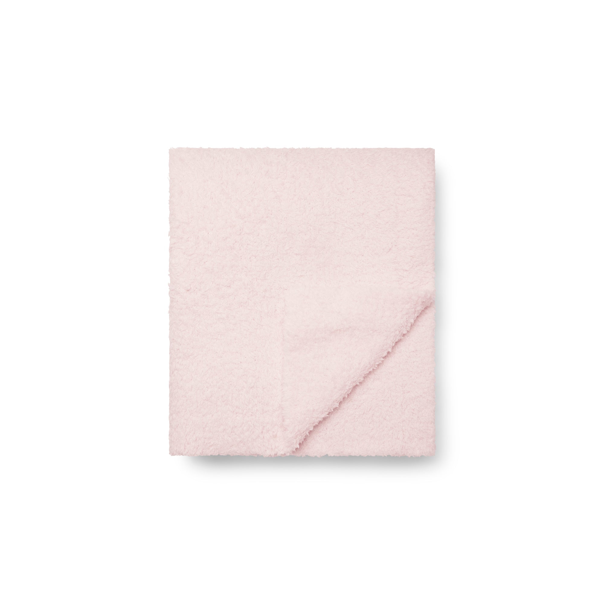 SKIMS COZY KNIT BLANKET | BARELY PINK