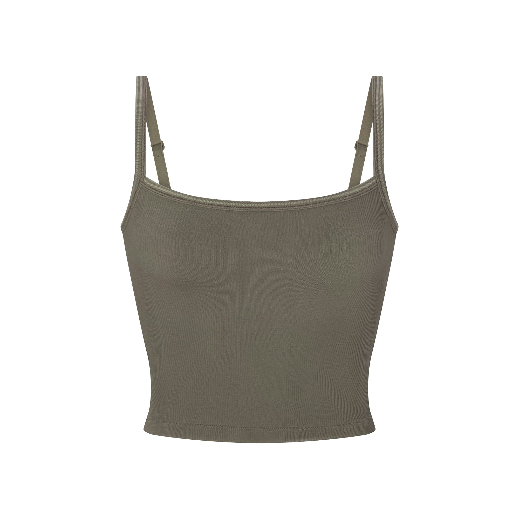 NikeSKIMS RIBBED SEAMLESS CAMI | DUSTY OAKMOSS