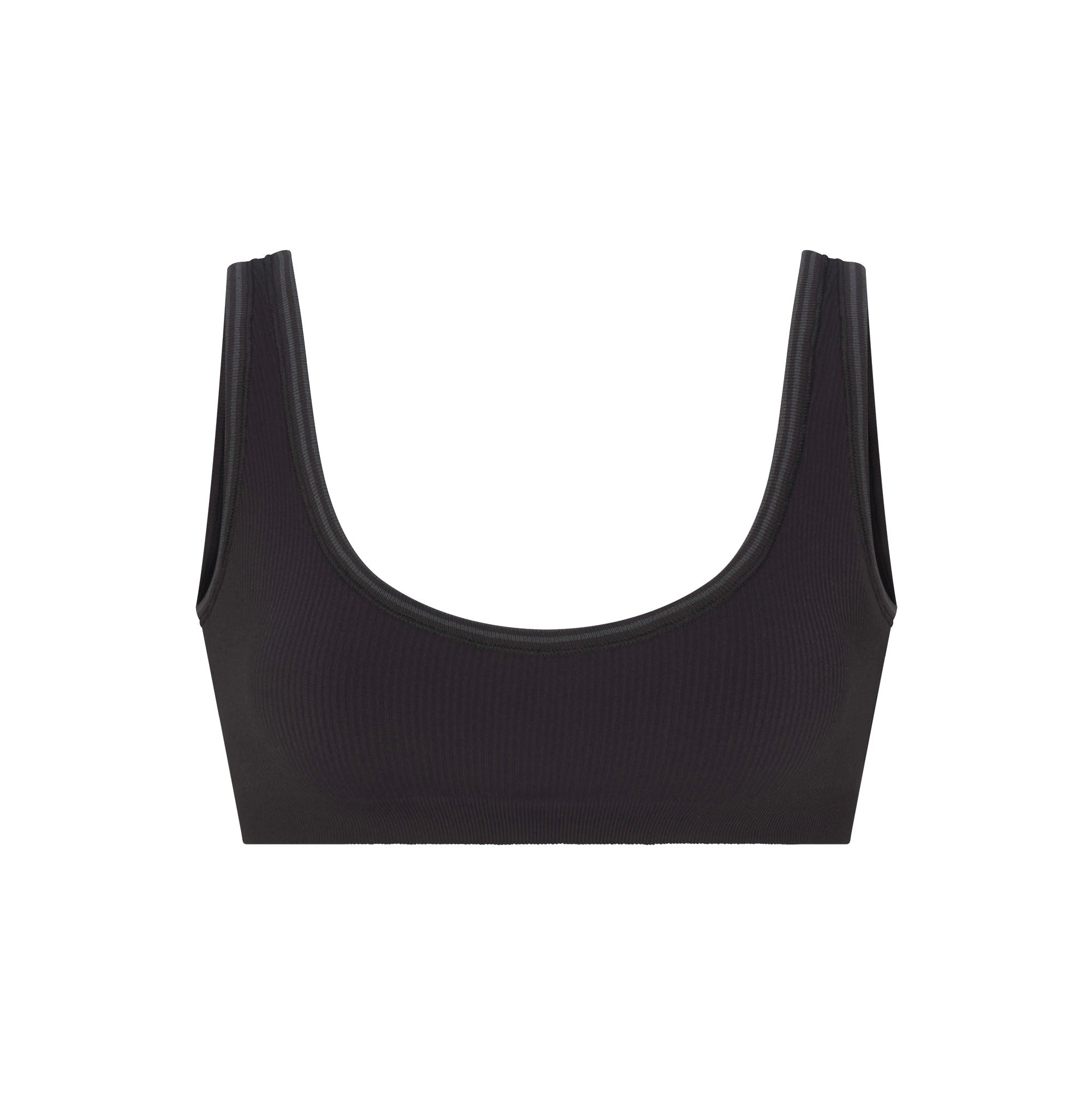NikeSKIMS RIBBED SEAMLESS MICRO SCOOP BRA | OBSIDIAN - Mind Türkiye