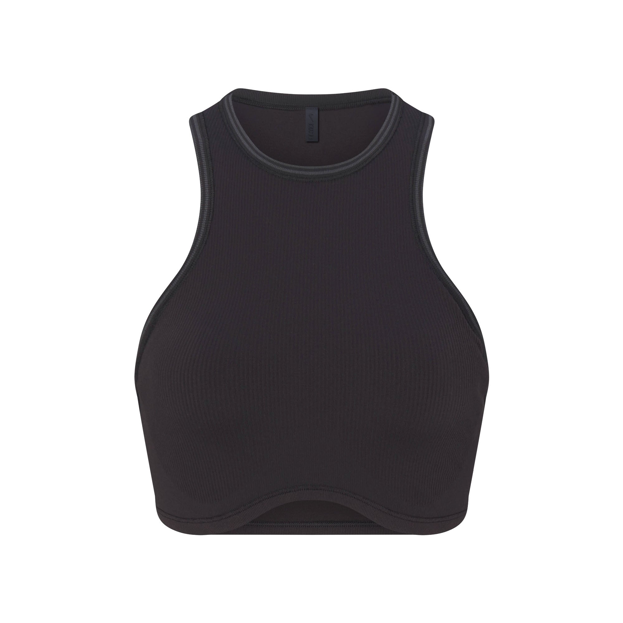 NikeSKIMS RIBBED SEAMLESS RACER FRONT BRA | OBSIDIAN - Mind Türkiye