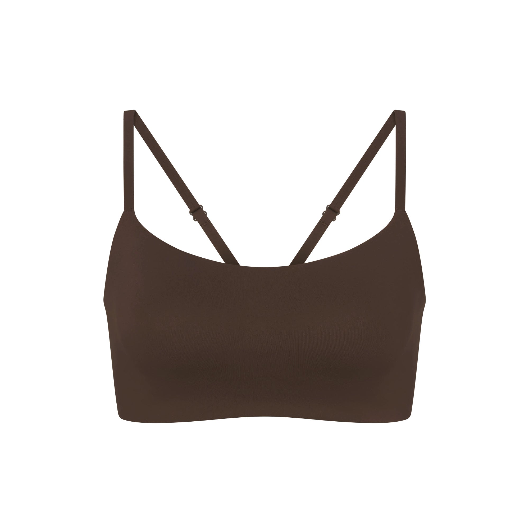 NikeSKIMS MATTE CONTOUR CAMI BRA | DARK SEPIA