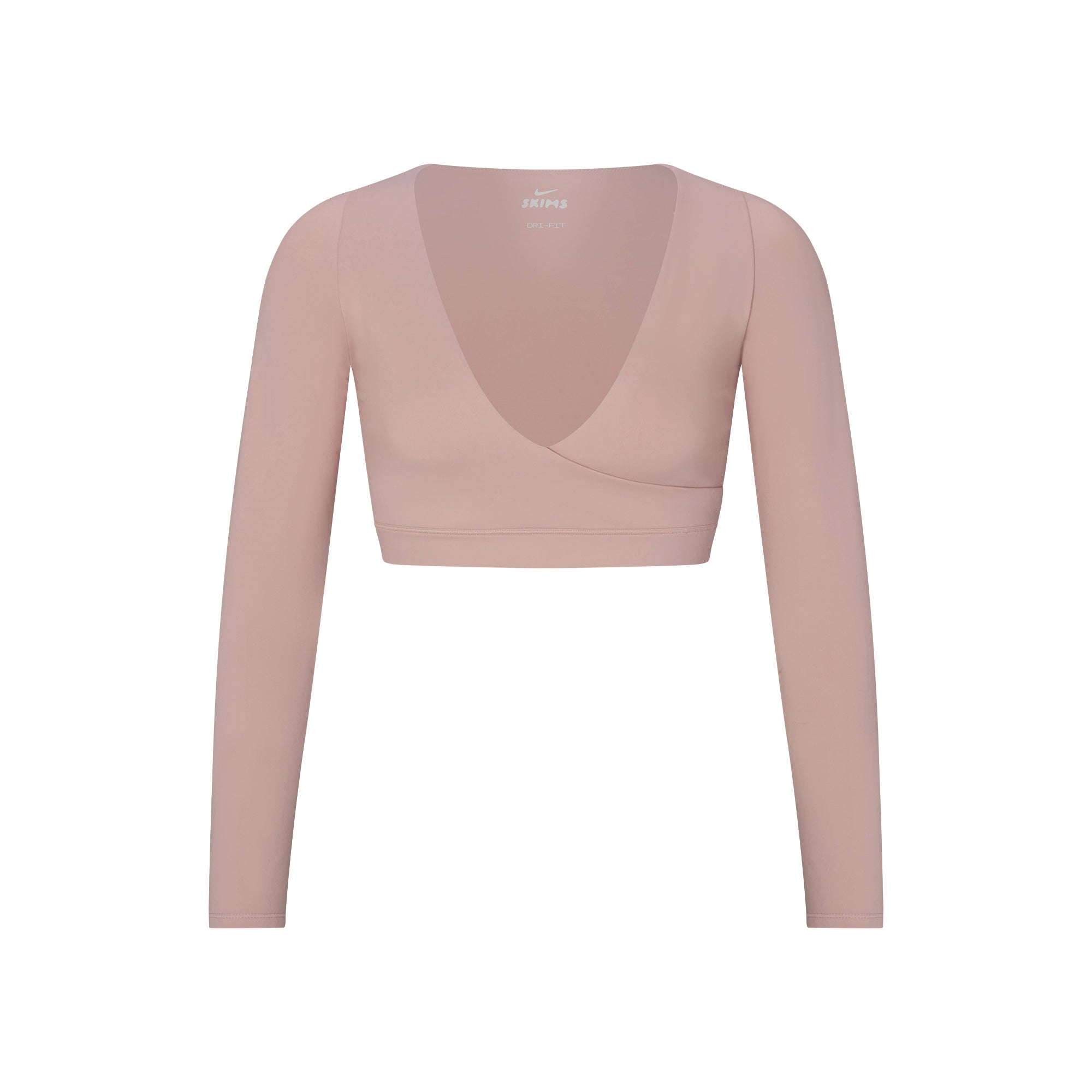NikeSKIMS MATTE WRAP LONG SLEEVE CROPPED TOP | HIMALAYAN - Mind Türkiye