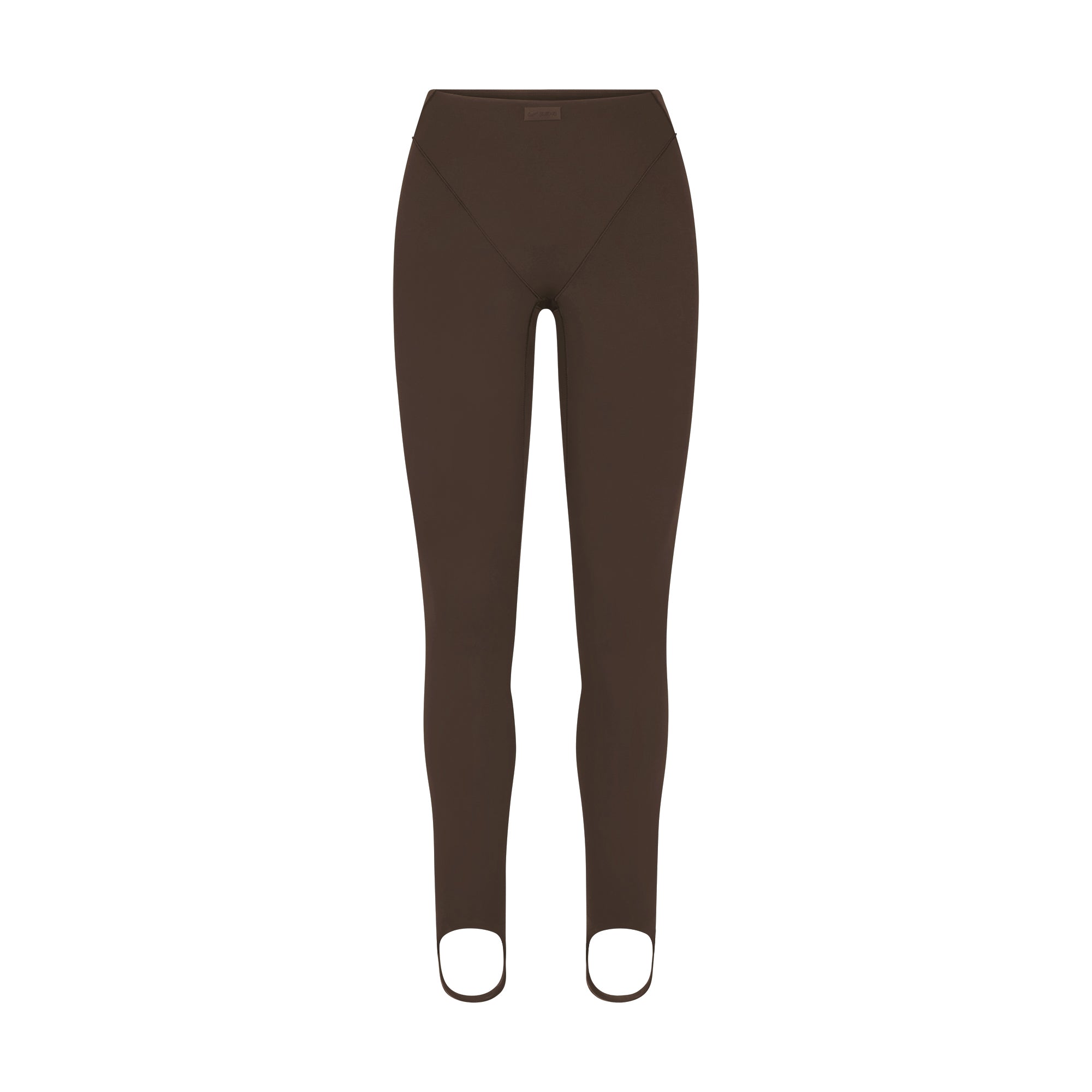 NikeSKIMS MATTE V-LINE STIRRUP LEGGING | DARK SEPIA - Mind Türkiye