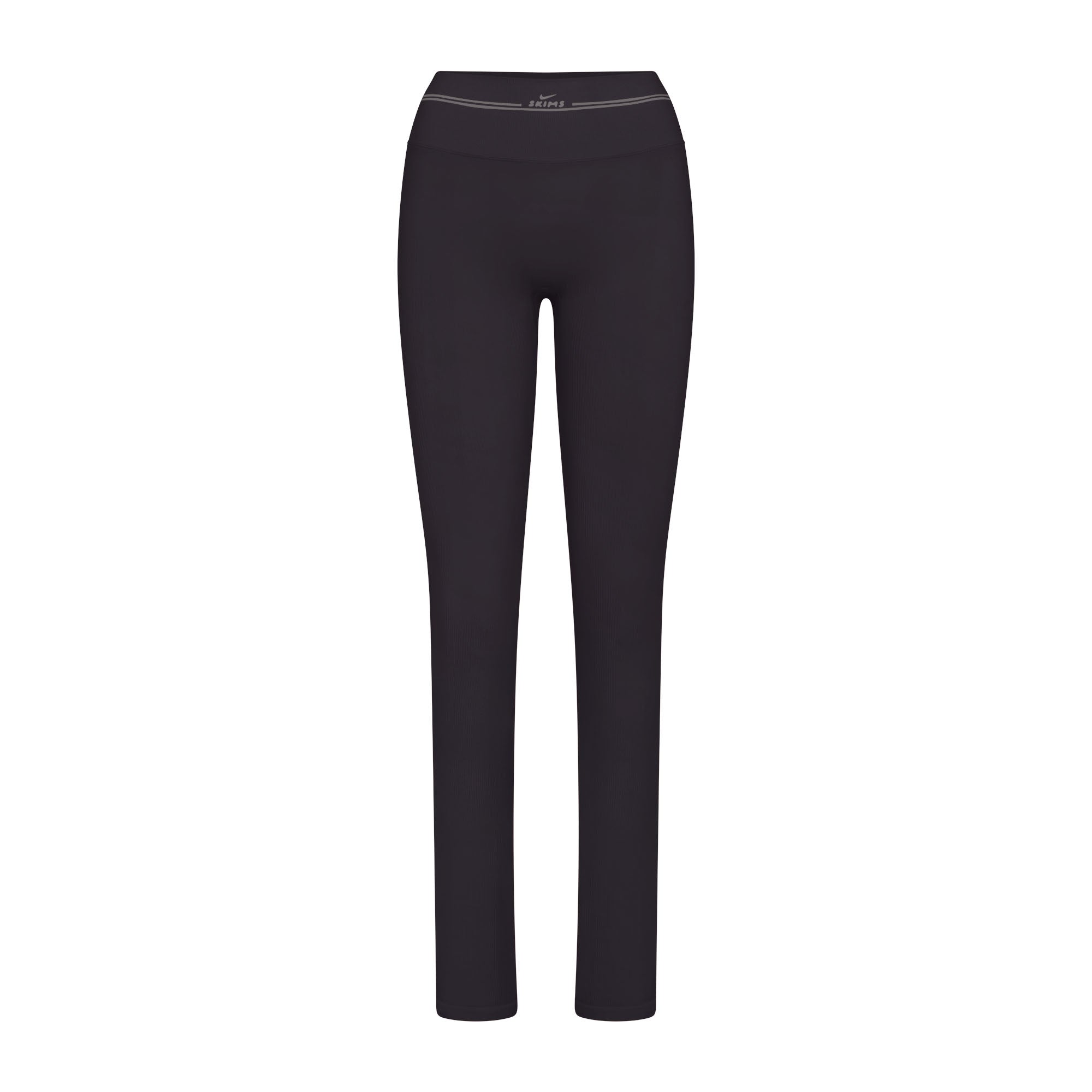 NikeSKIMS RIBBED SEAMLESS 34″ STRAIGHT LEGGING | OBSIDIAN - Mind Türkiye