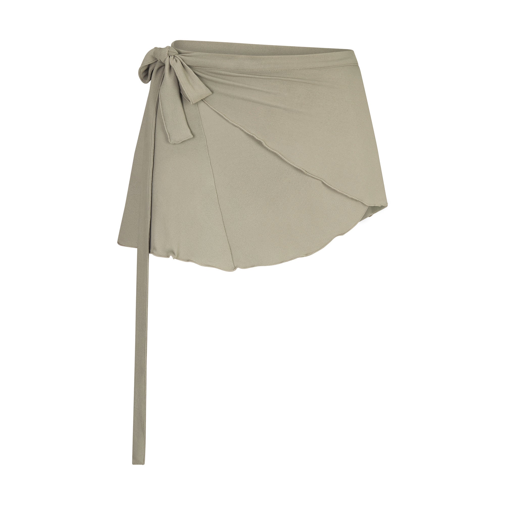 NikeSKIMS STRETCH KNIT WRAP SKIRT | DUNE