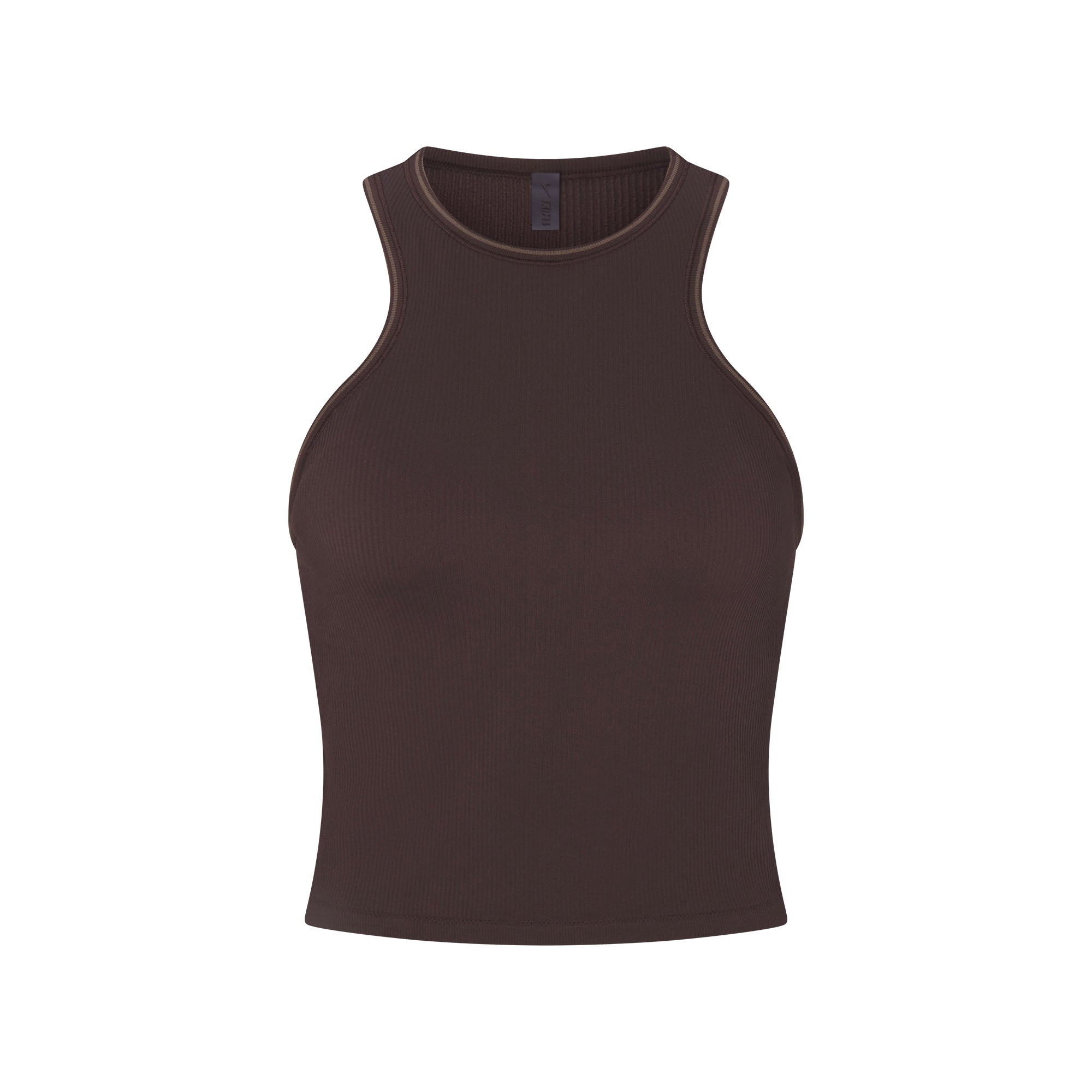 NikeSKIMS RIBBED SEAMLESS RACER FRONT TANK | PHOENIX