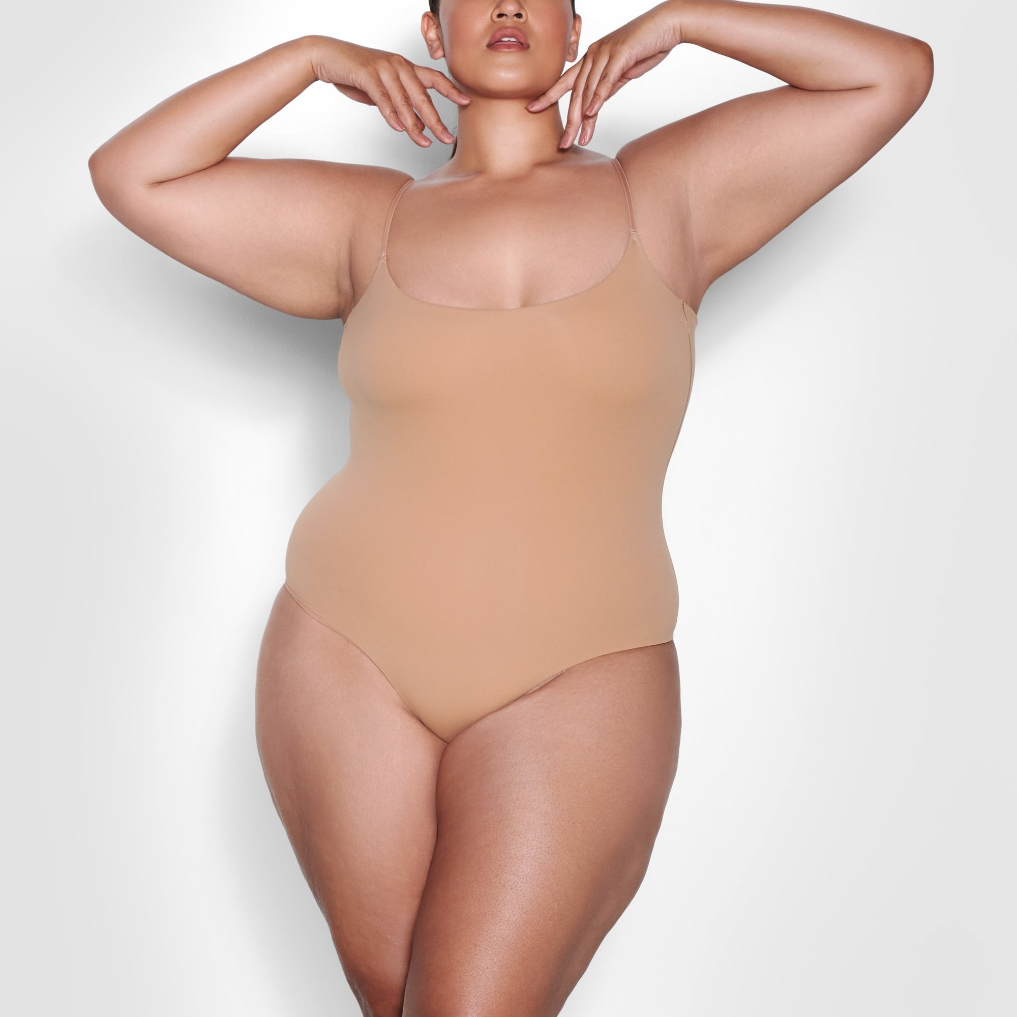 SKIMS FITS EVERYBODY CAMI BODYSUIT | OCHRE - Mind Türkiye