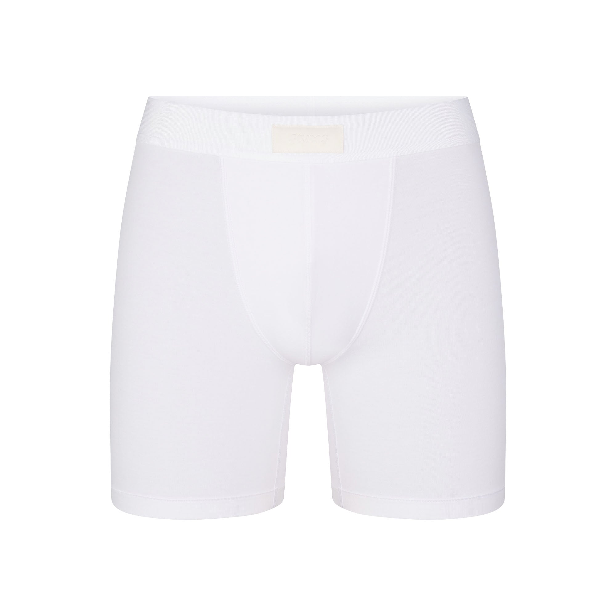 SKIMS COTTON MENS 5″ BOXER BRIEF | CHALK - Mind Türkiye
