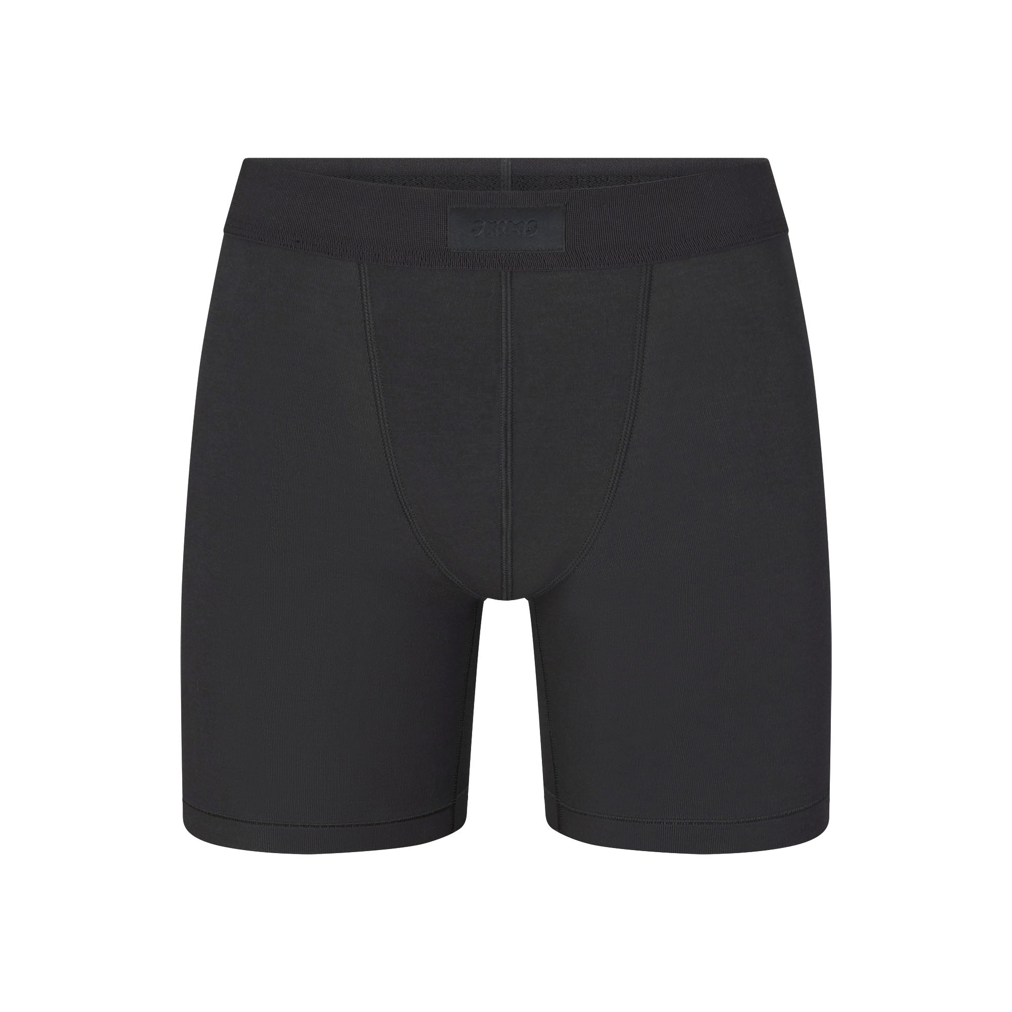SKIMS COTTON MENS 5″ BOXER BRIEF | ONYX