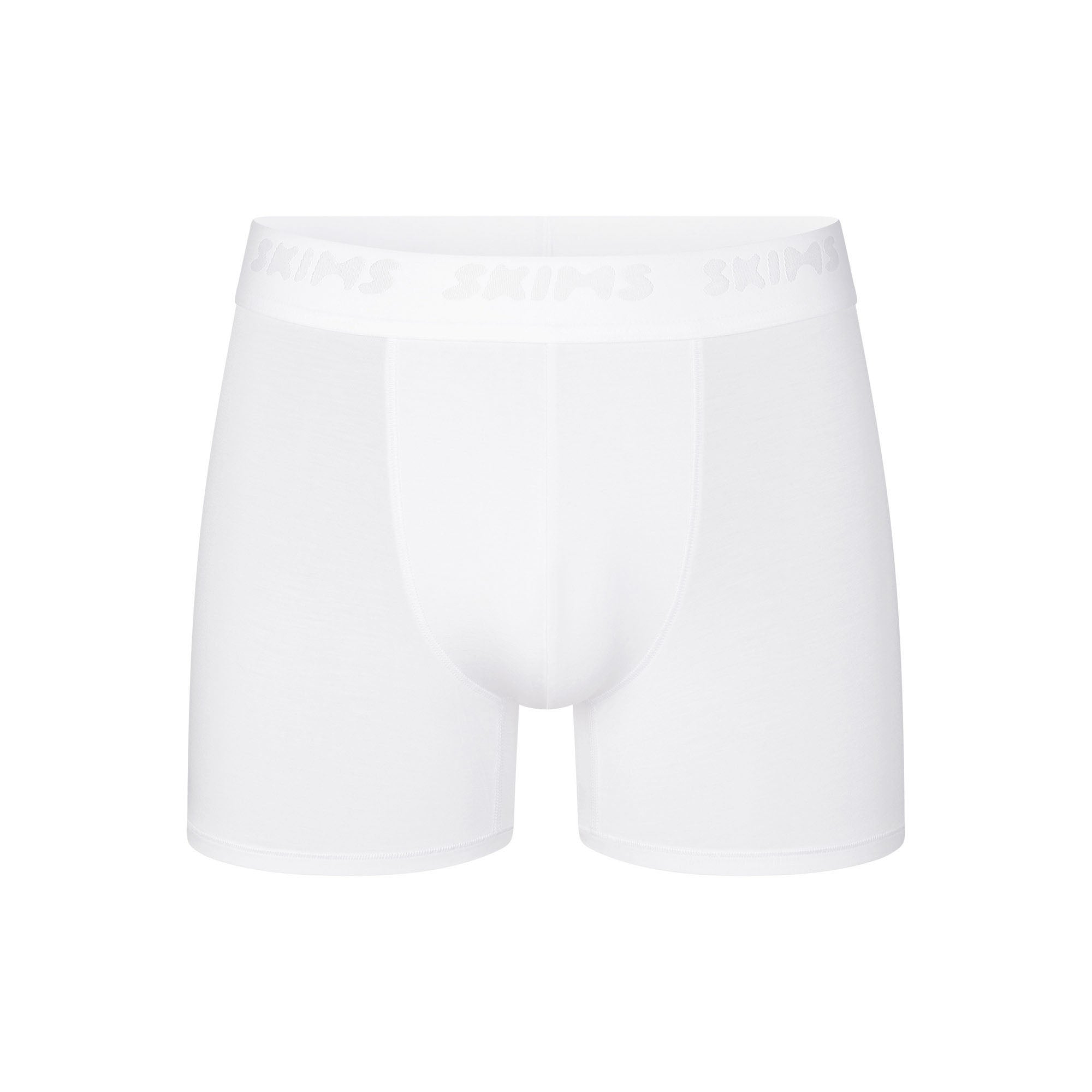 SKIMS STRETCH MENS 3″ BOXER BRIEF | CHALK - Mind Türkiye