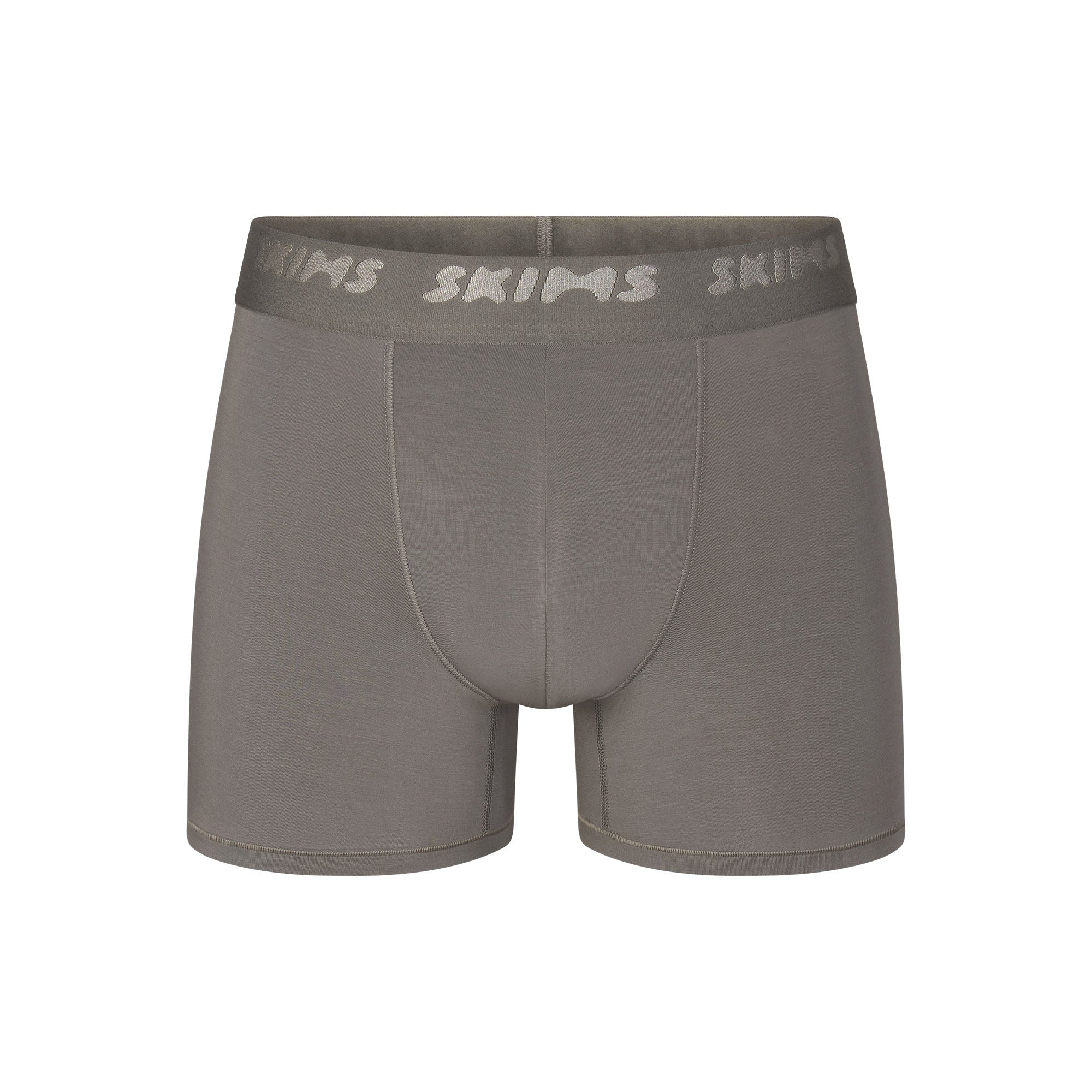 SKIMS STRETCH MENS 3″ BOXER BRIEF | GUNMETAL - Mind Türkiye