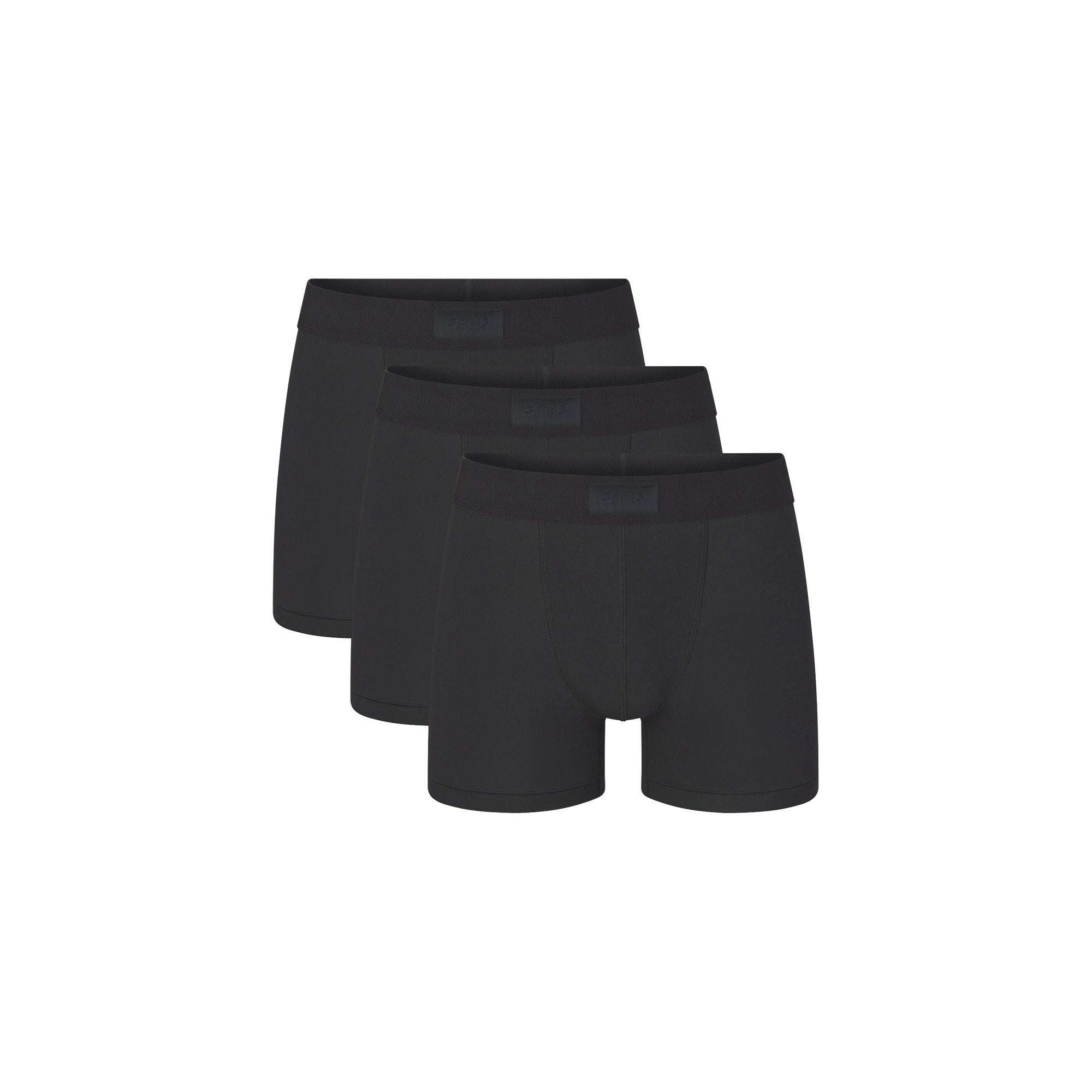 SKIMS COTTON MENS 3″ BOXER BRIEF 3-PACK | ONYX - Mind Türkiye