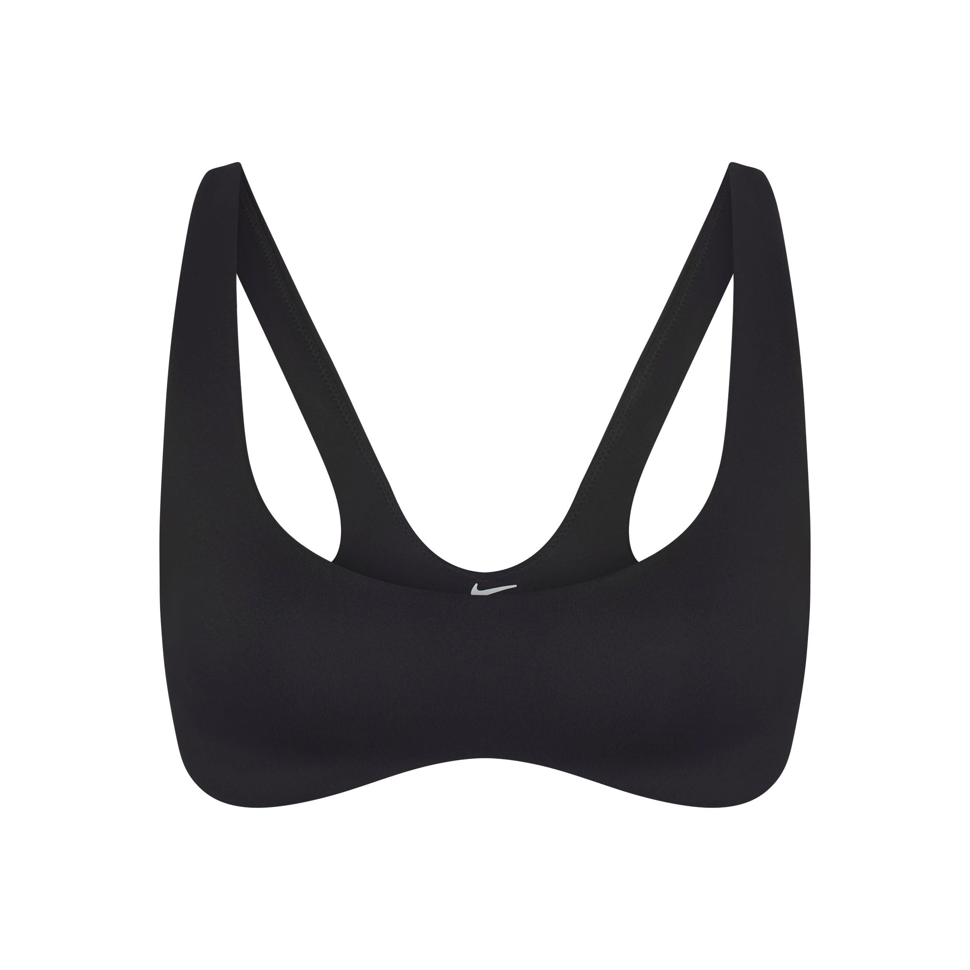 NikeSKIMS MATTE SHAPING SCOOP BRA | OBSIDIAN