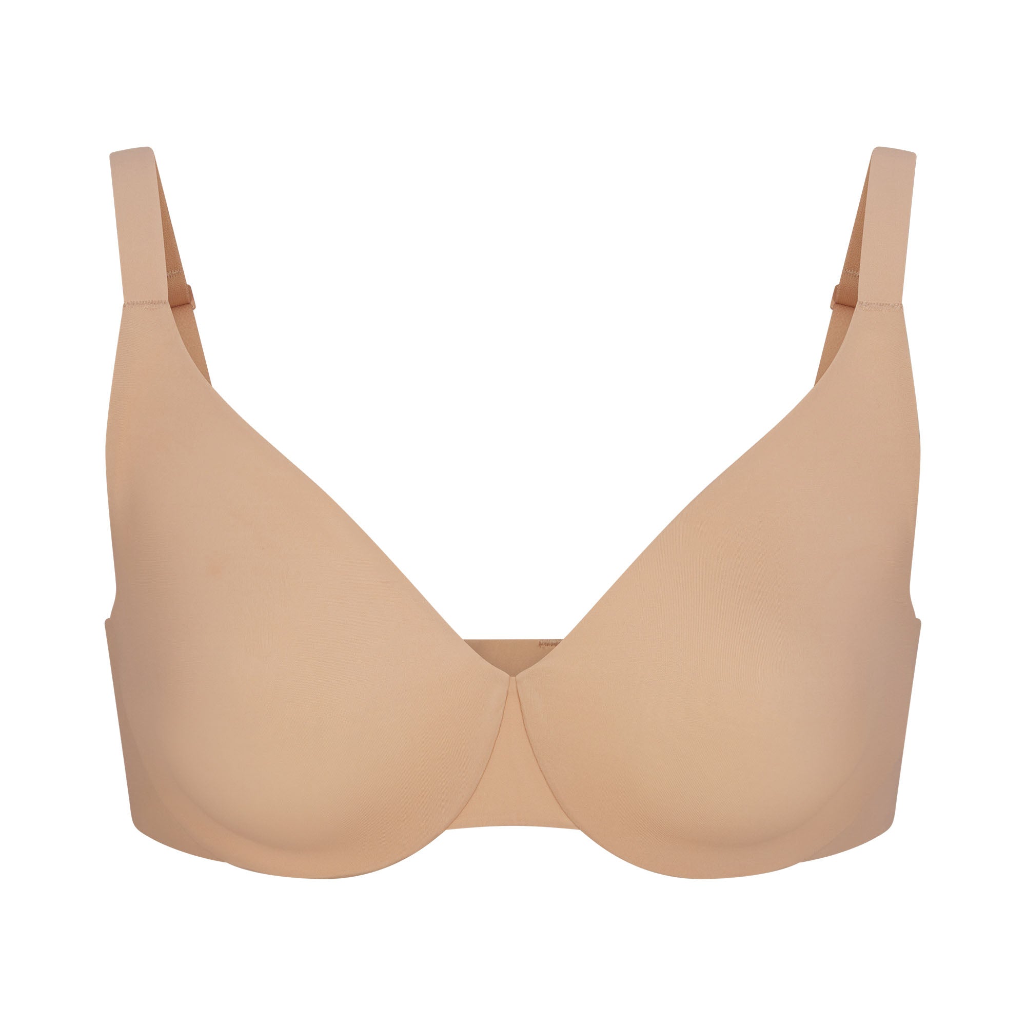 SKIMS SMOOTHING INTIMATES UNLINED FULL COVERAGE BRA | CLAY