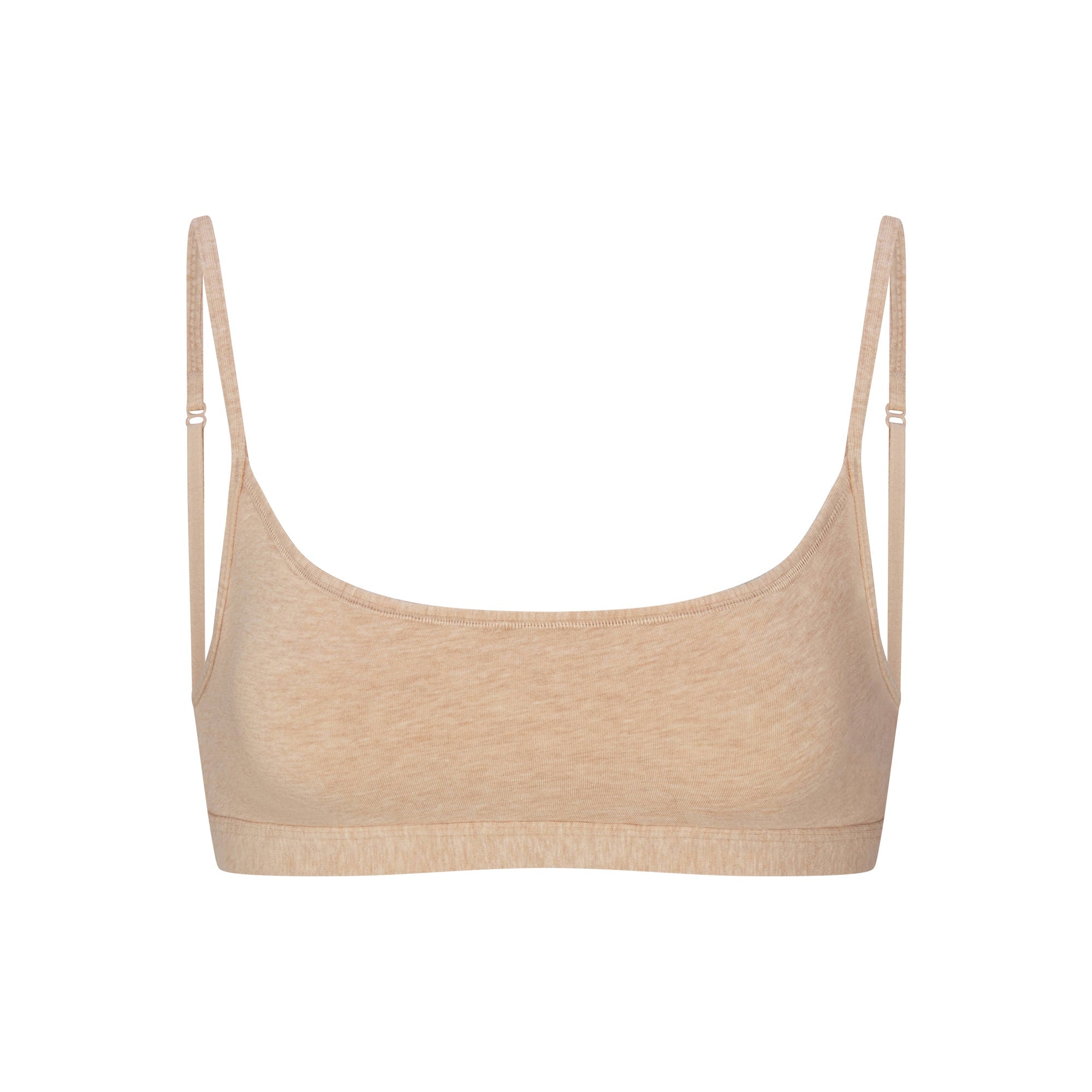 SKIMS EVERYDAY COTTON SCOOP BRALETTE | CLAY HEATHER - Mind Türkiye