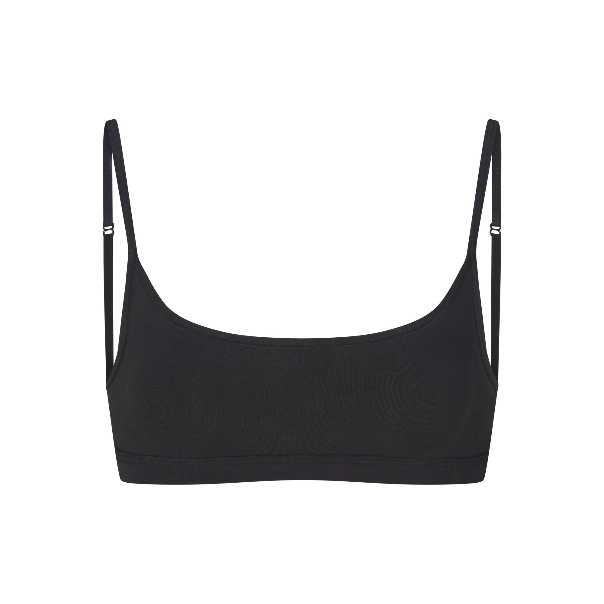 SKIMS EVERYDAY COTTON SCOOP BRALETTE | ONYX - Mind Türkiye