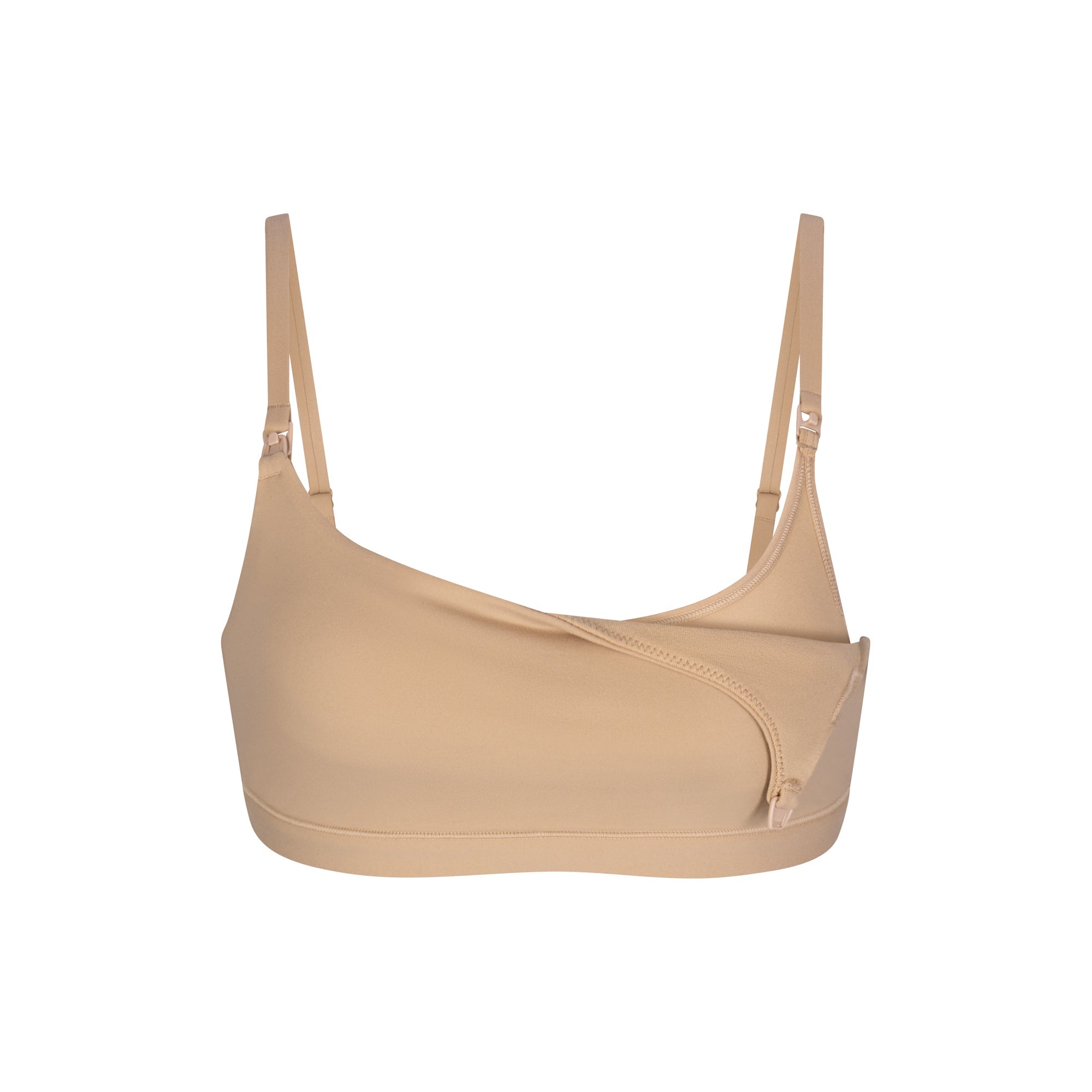 SKIMS FITS EVERYBODY MATERNITY PUMPING SCOOP BRALETTE | CLAY - Mind Türkiye