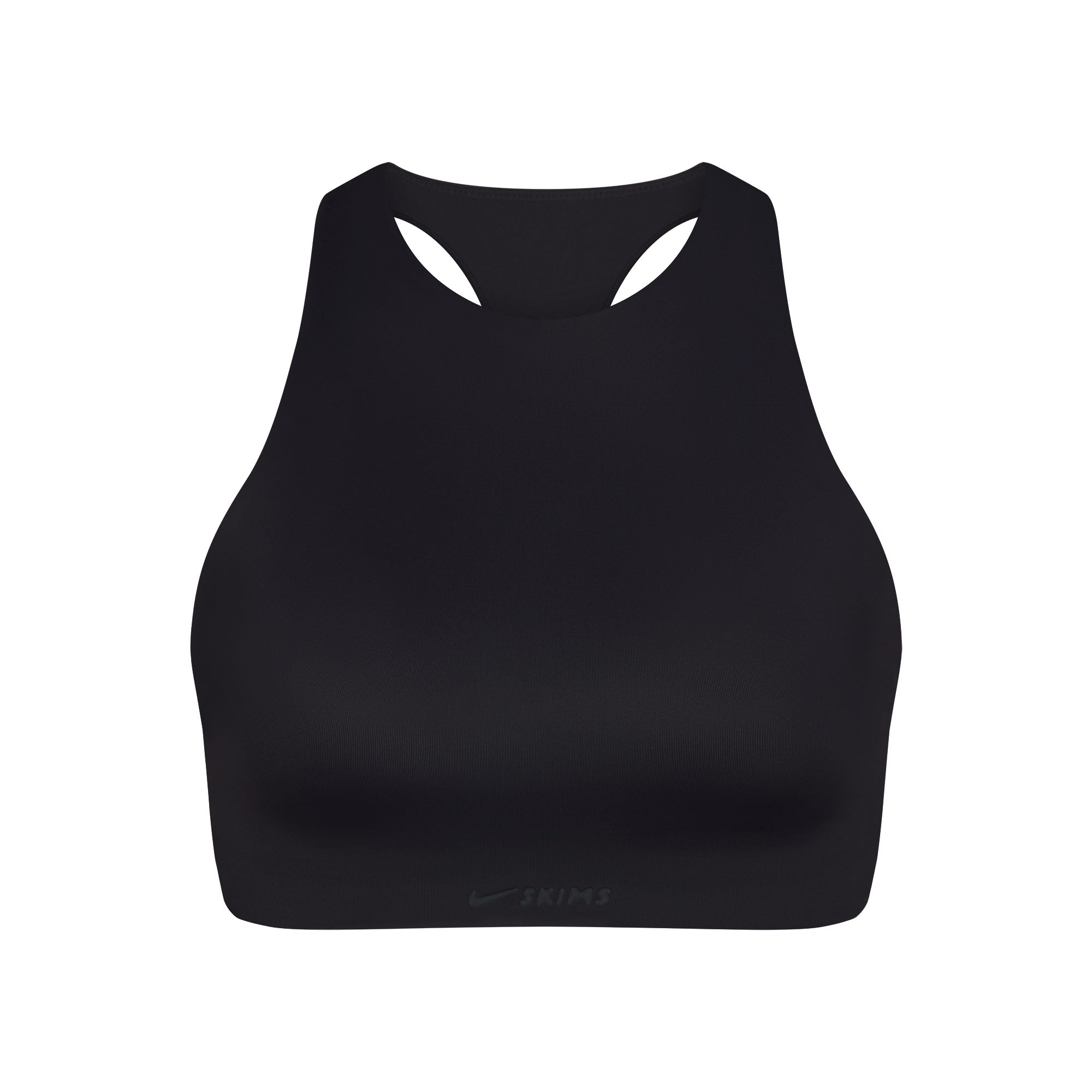NikeSKIMS SHINE HIGH NECK BRA | OBSIDIAN - Mind Türkiye