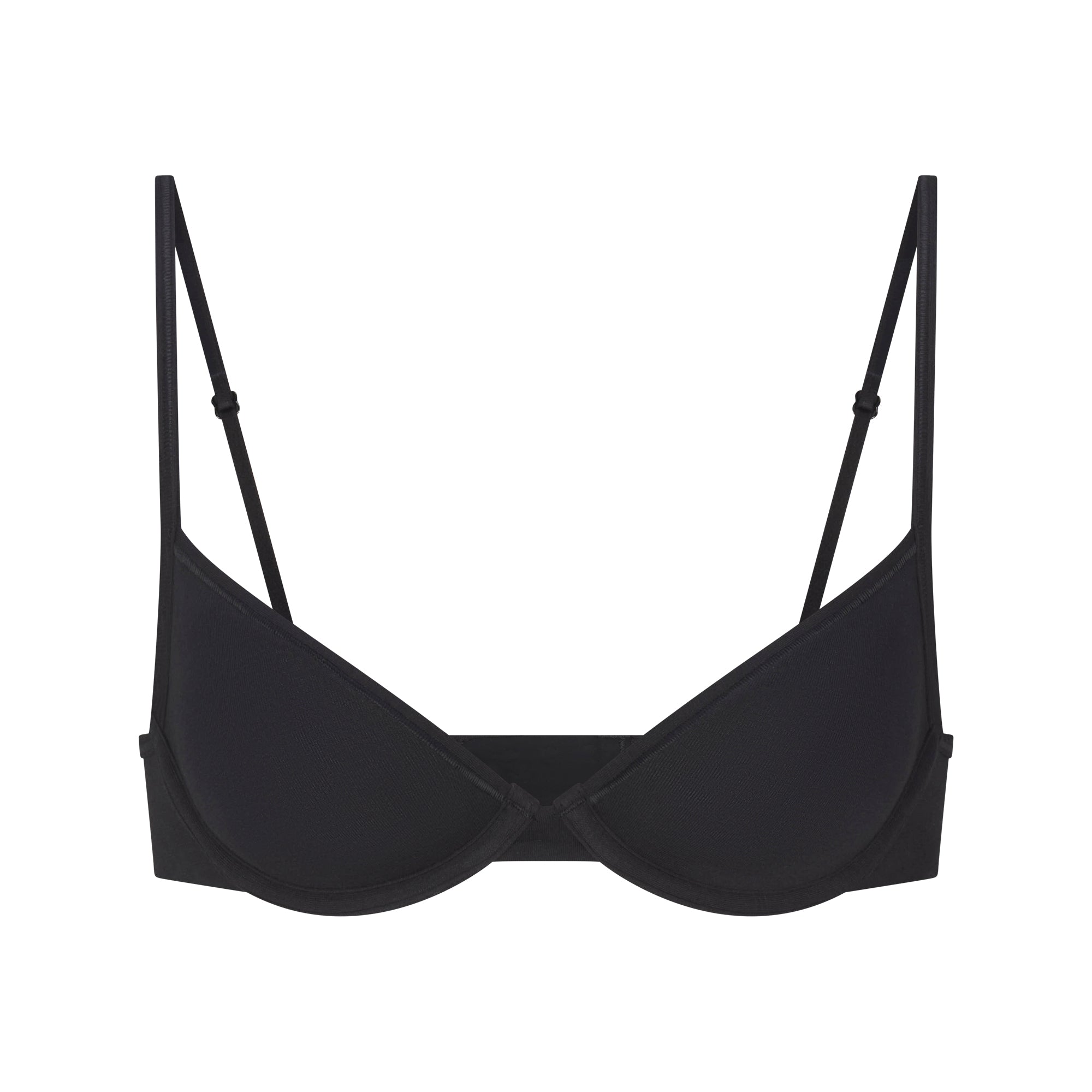 SKIMS EVERYDAY COTTON UNLINED DEMI BRA | ONYX - Mind Türkiye