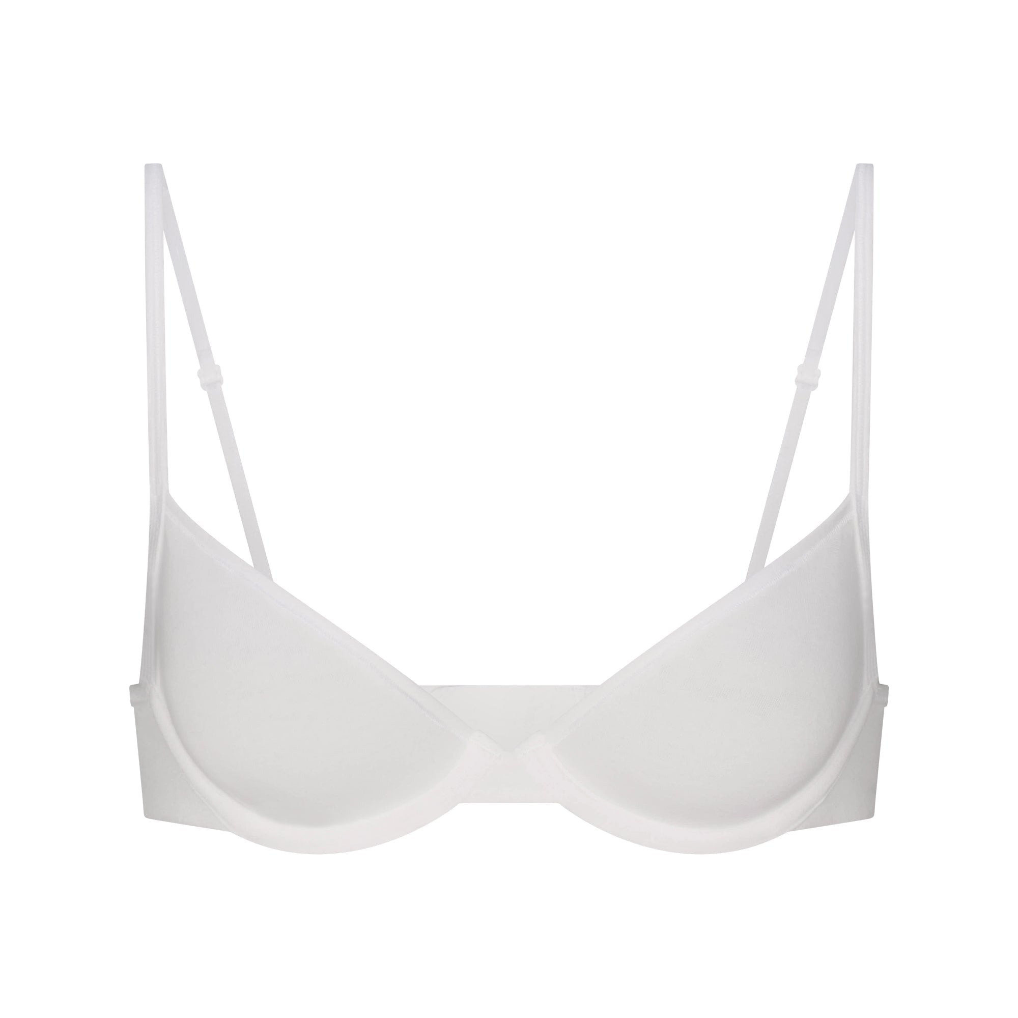 SKIMS EVERYDAY COTTON UNLINED DEMI BRA | SNOW - Mind Türkiye