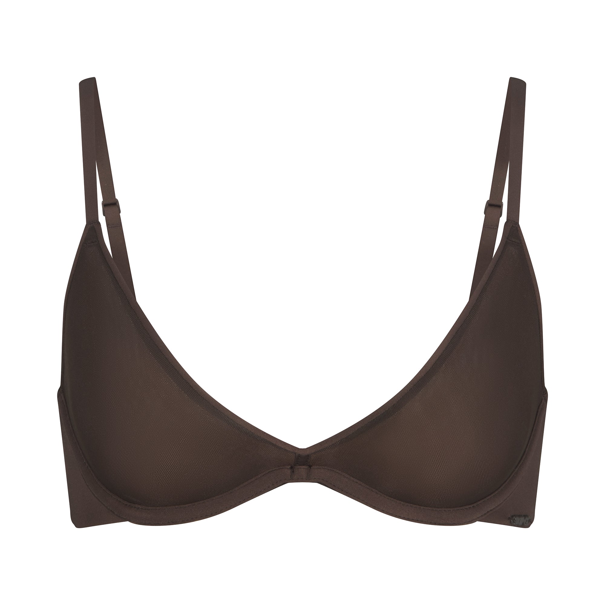 SKIMS WEIGHTLESS SCOOP BRA | ESPRESSO