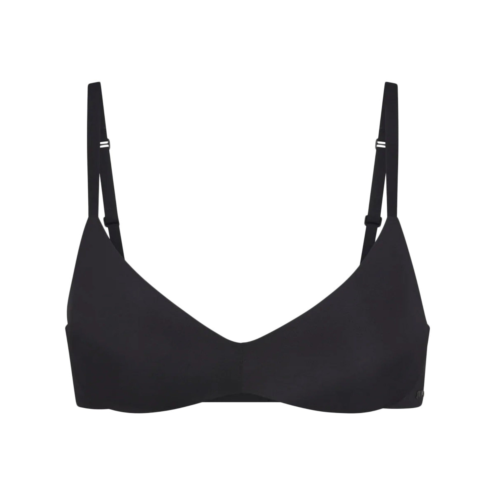 SKIMS WIRELESS FORM PUSH-UP PLUNGE BRA | ONYX