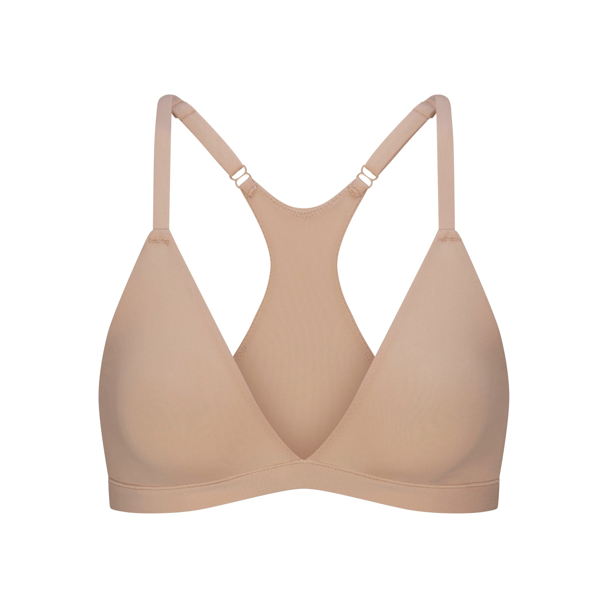 SKIMS FITS EVERYBODY RACERBACK TRIANGLE BRALETTE | CLAY - Mind Türkiye