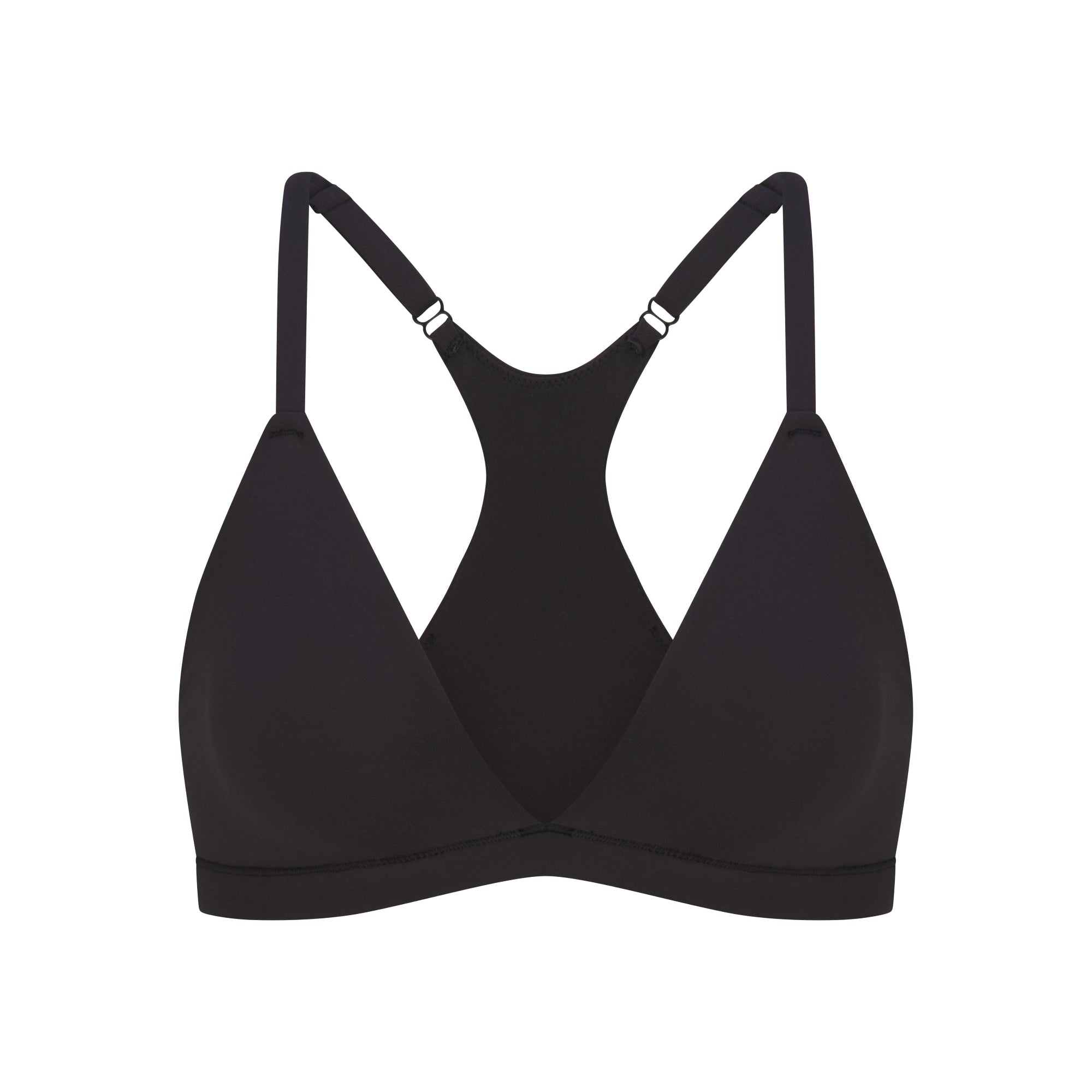 SKIMS FITS EVERYBODY RACERBACK TRIANGLE BRALETTE | ONYX - Mind Türkiye