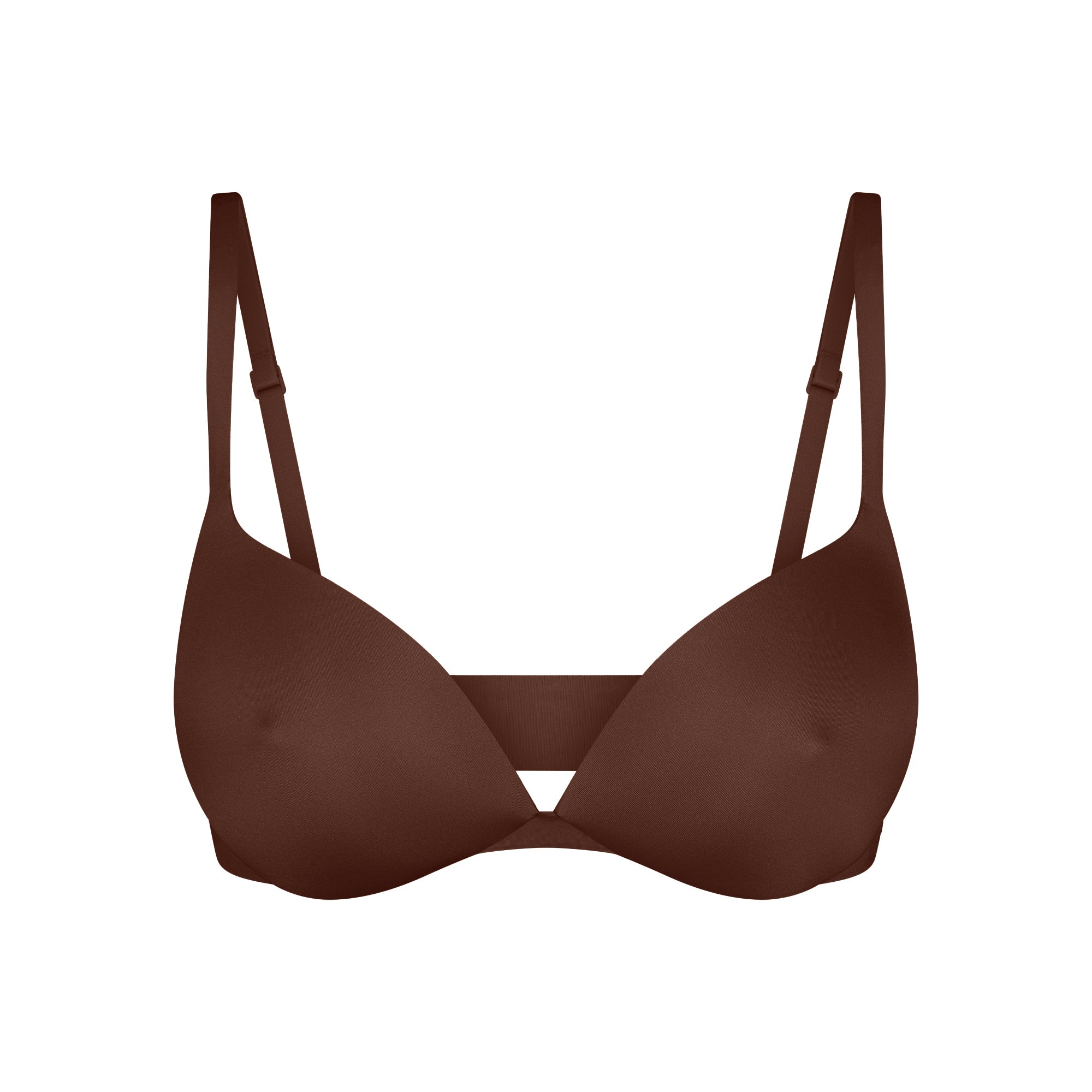 SKIMS ULTIMATE NIPPLE WIRELESS PUSH-UP BRA | COCOA - Mind Türkiye