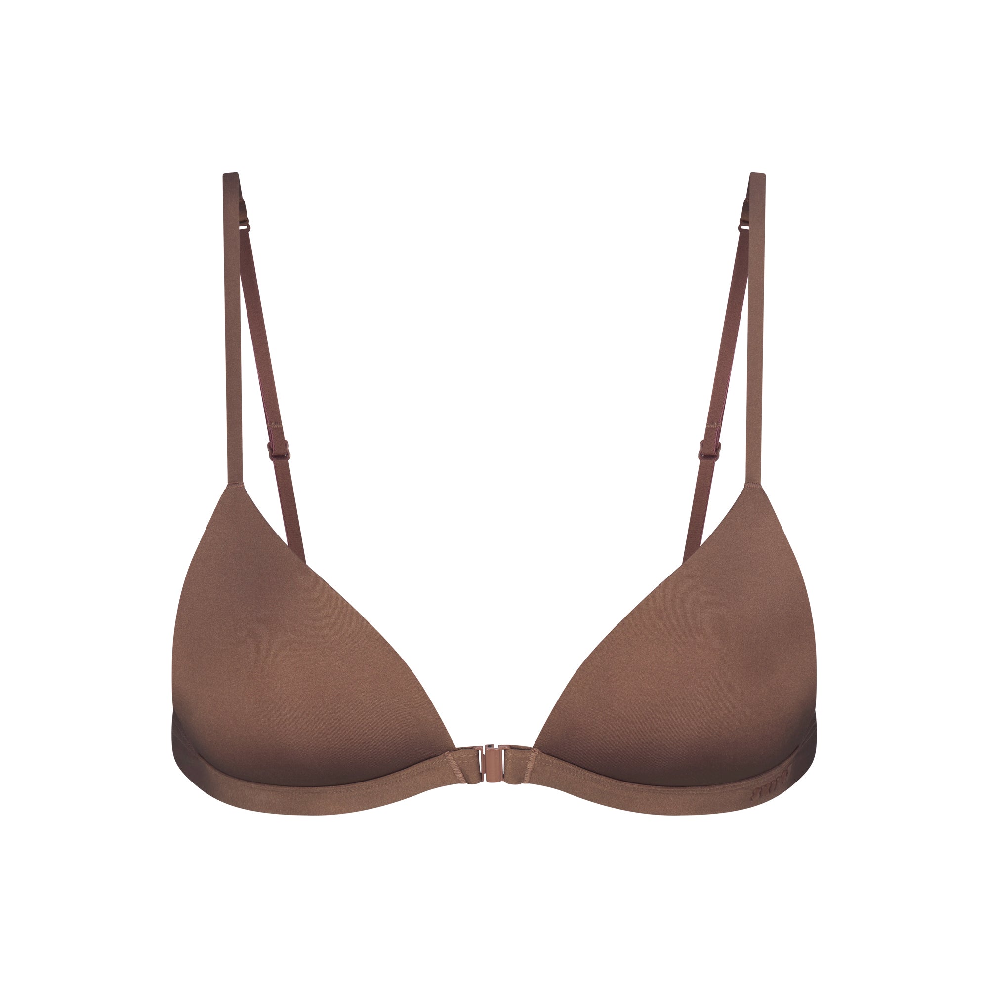 SKIMS WIRELESS FORM TRIANGLE FRONT CLOSE SUPER PUSH-UP BRA | JASPER