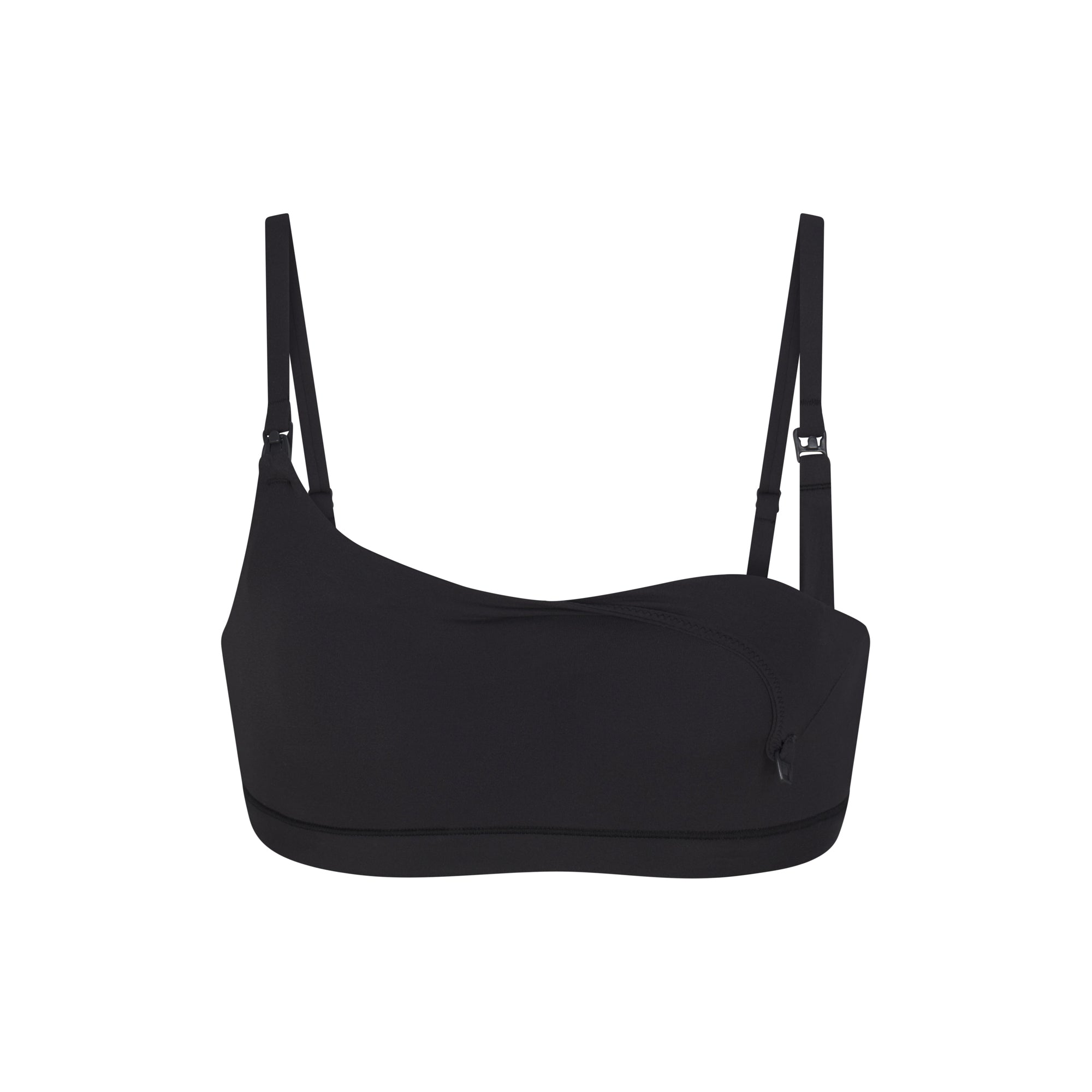 SKIMS FITS EVERYBODY MATERNITY NURSING SCOOP BRALETTE | ONYX