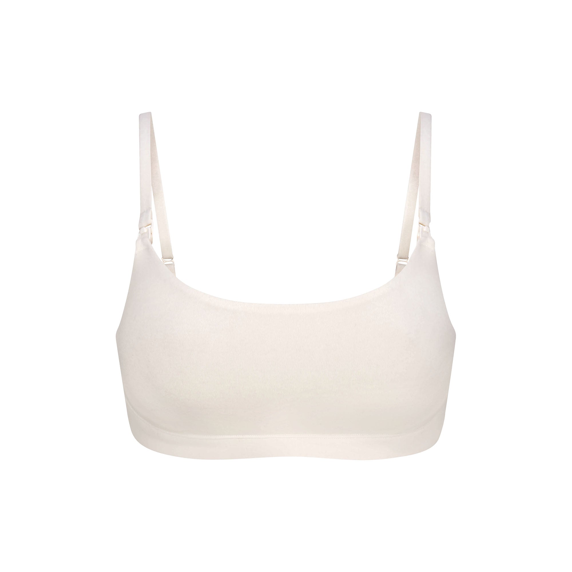 SKIMS COTTON JERSEY MATERNITY NURSING SCOOP BRALETTE | MARBLE - Mind Türkiye