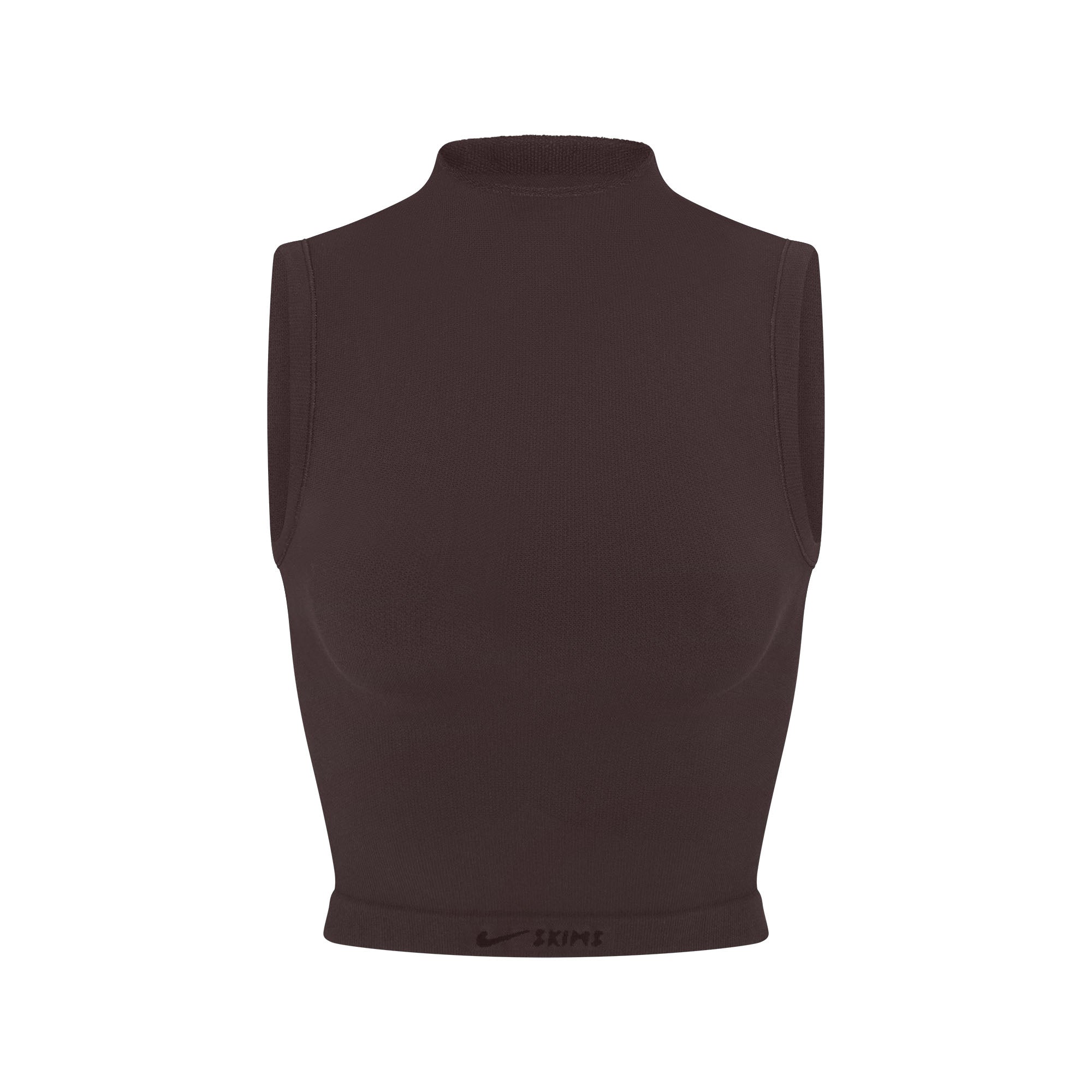 NikeSKIMS VINTAGE SEAMLESS MOCK NECK BRA TOP | PHOENIX