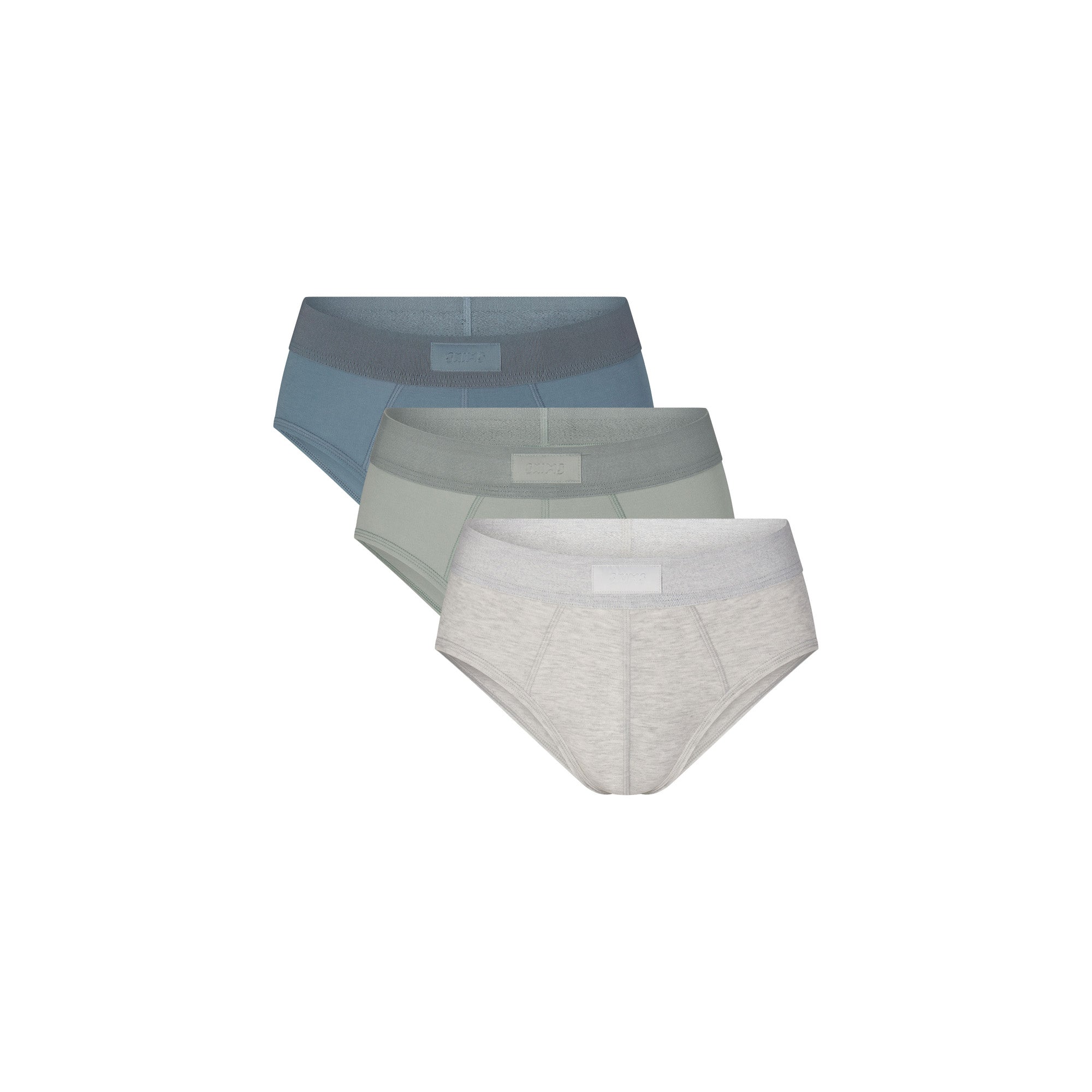 SKIMS COTTON MENS BRIEF 3-PACK | MINERAL MULTI - Mind Türkiye