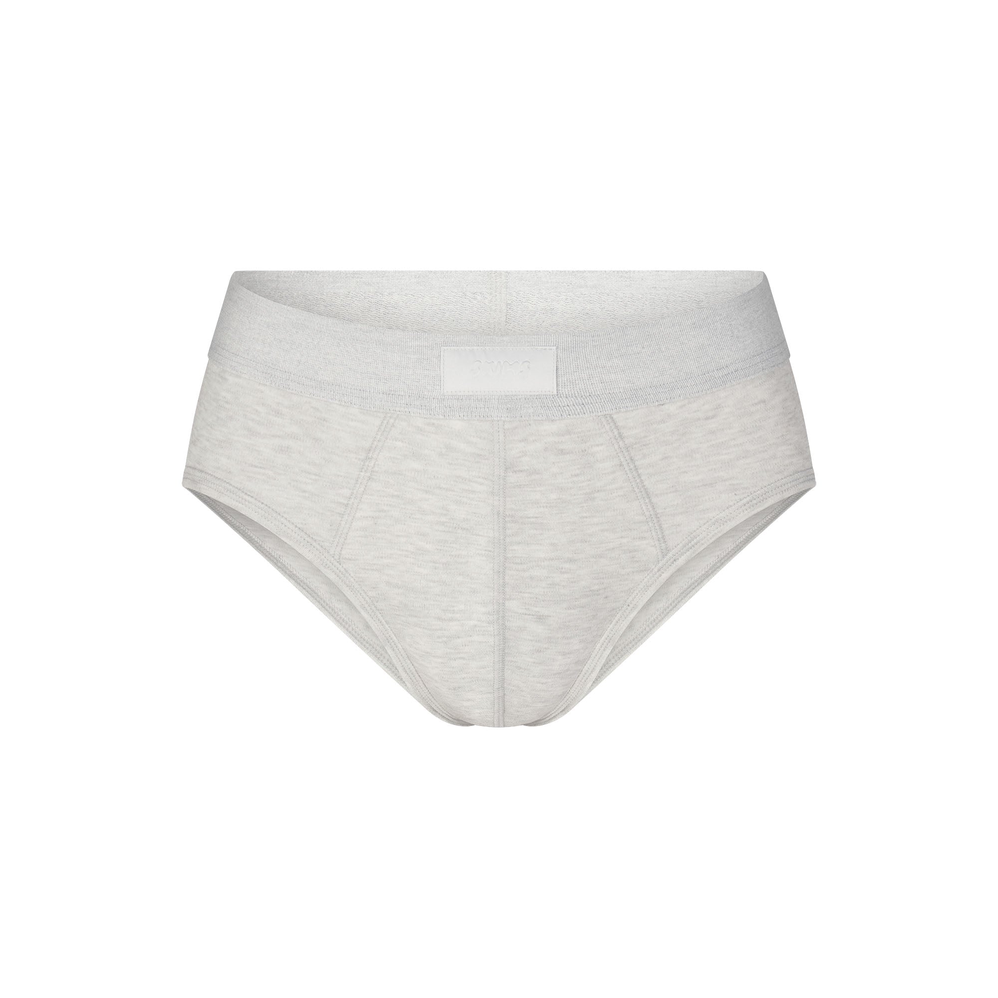 SKIMS COTTON MENS BRIEF | LIGHT HEATHER GREY - Mind Türkiye