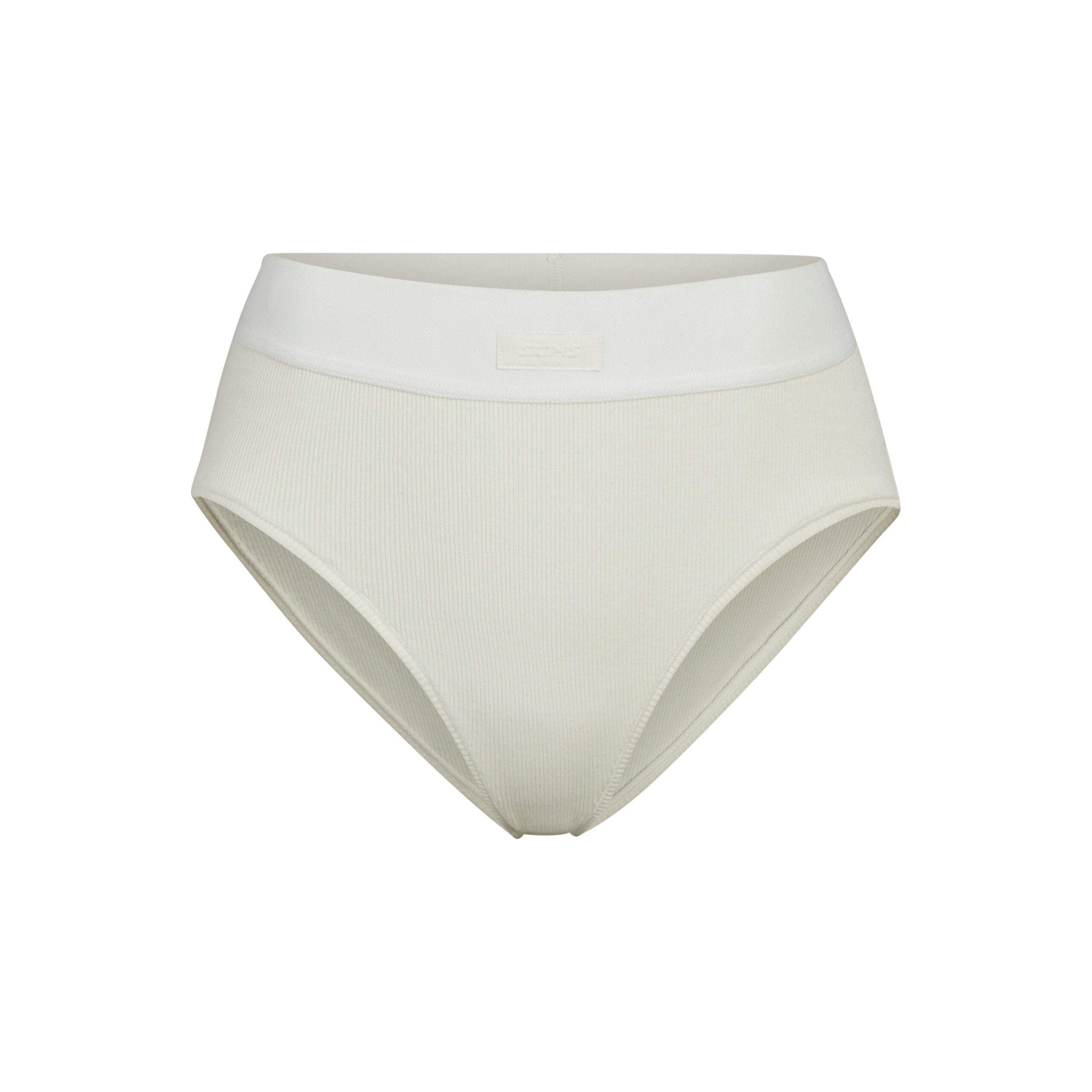 SKIMS COTTON RIB BRIEF | BONE - Mind Türkiye