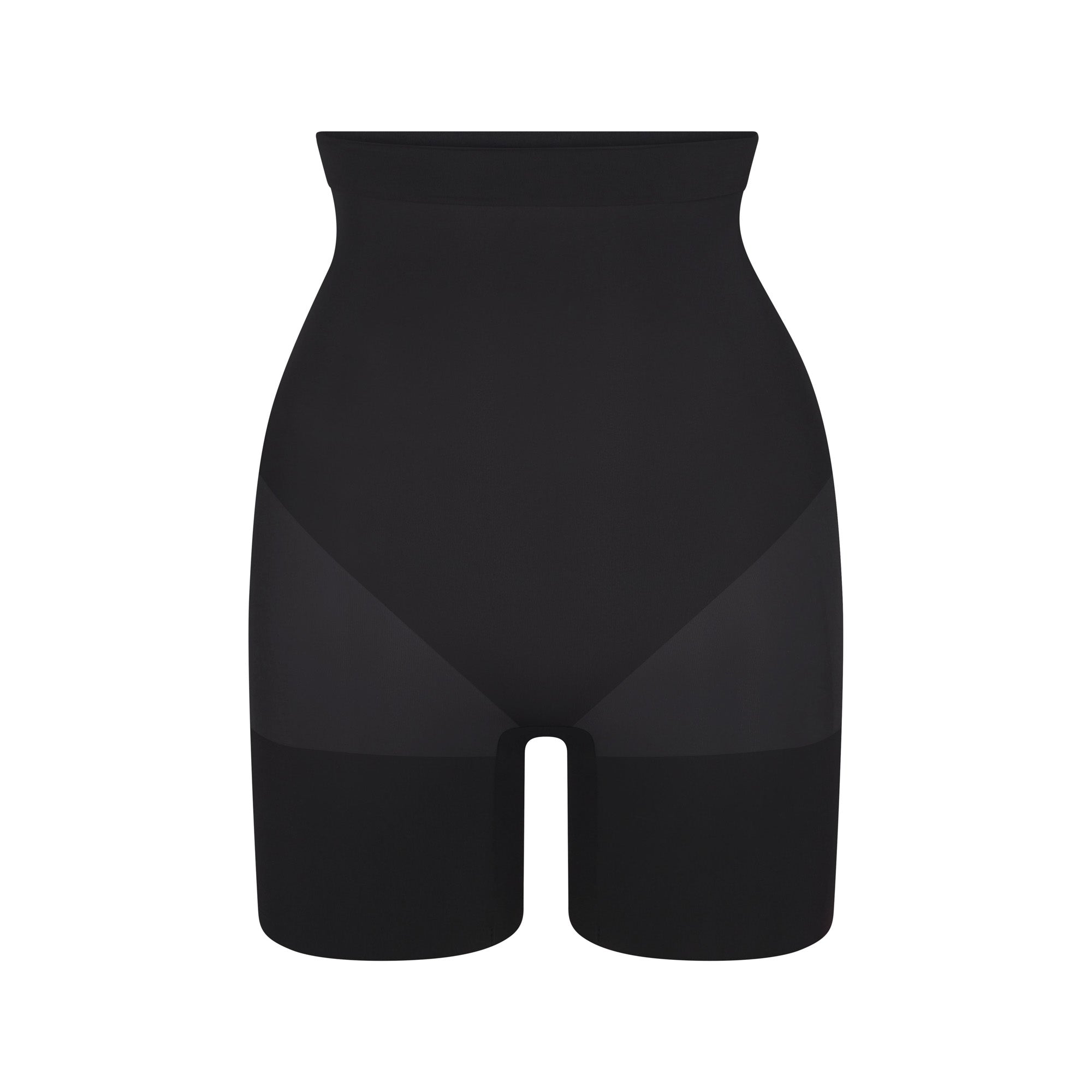 SKIMS SHEER SEAMLESS HIGH-WAISTED MID THIGH SHORT | ONYX - Mind Türkiye