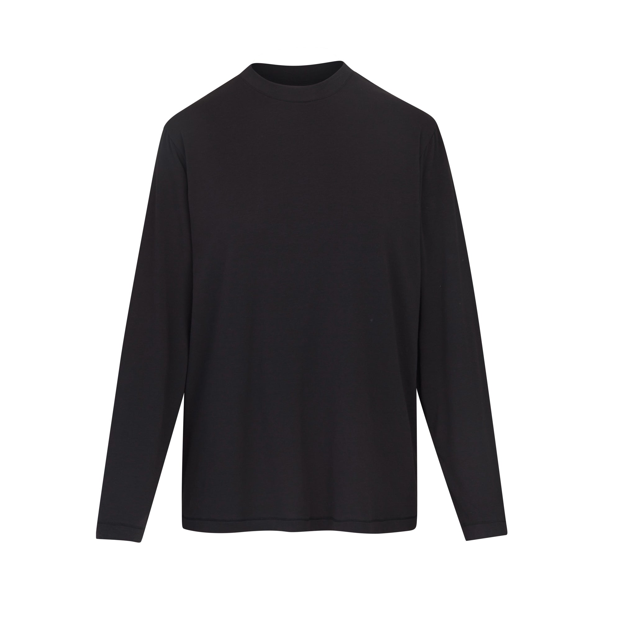 SKIMS BOYFRIEND LONG SLEEVE T-SHIRT | ONYX - Mind Türkiye