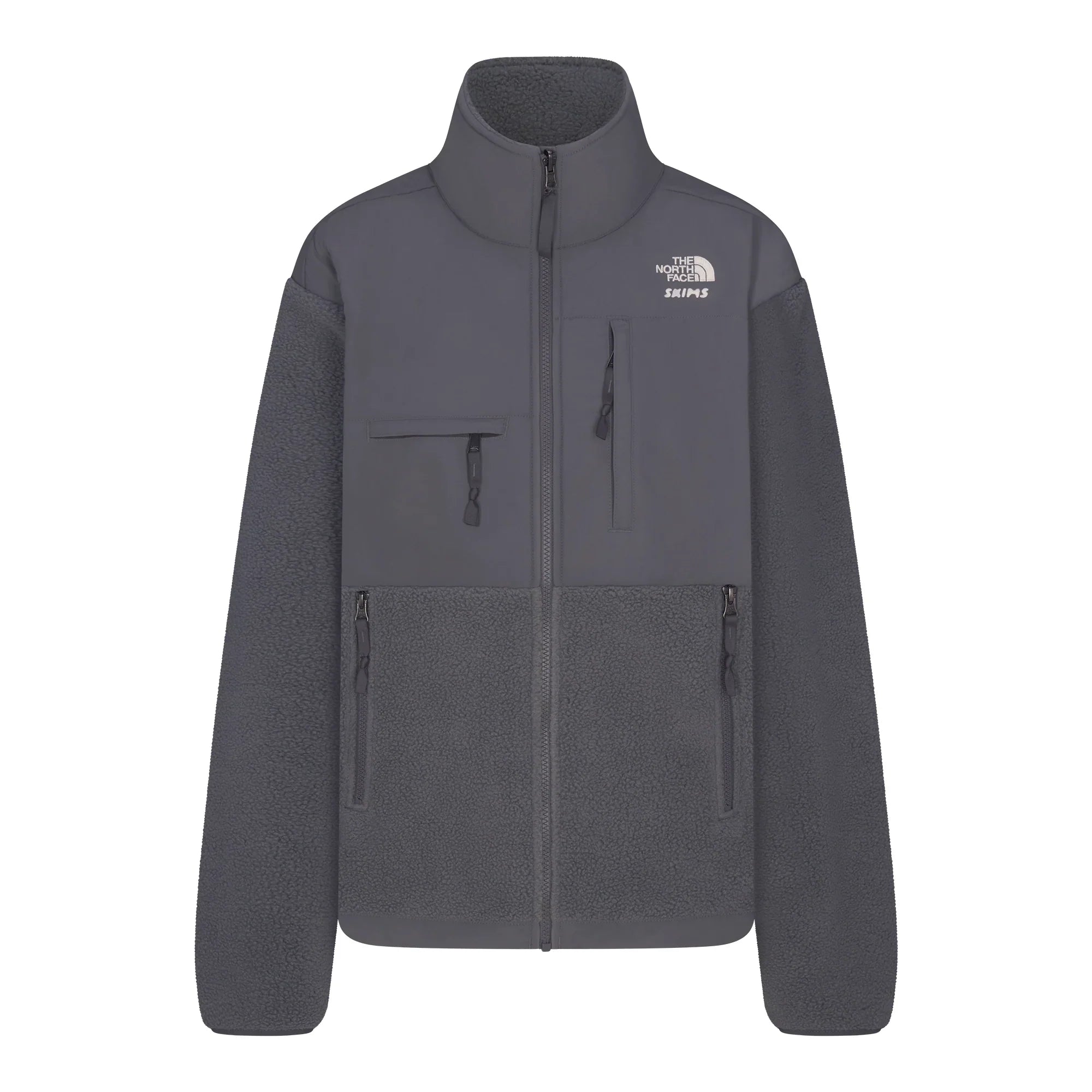THE NORTH FACE X SKIMS 1995 DENALI FLEECE JACKET | GUNMETAL - Mind Türkiye