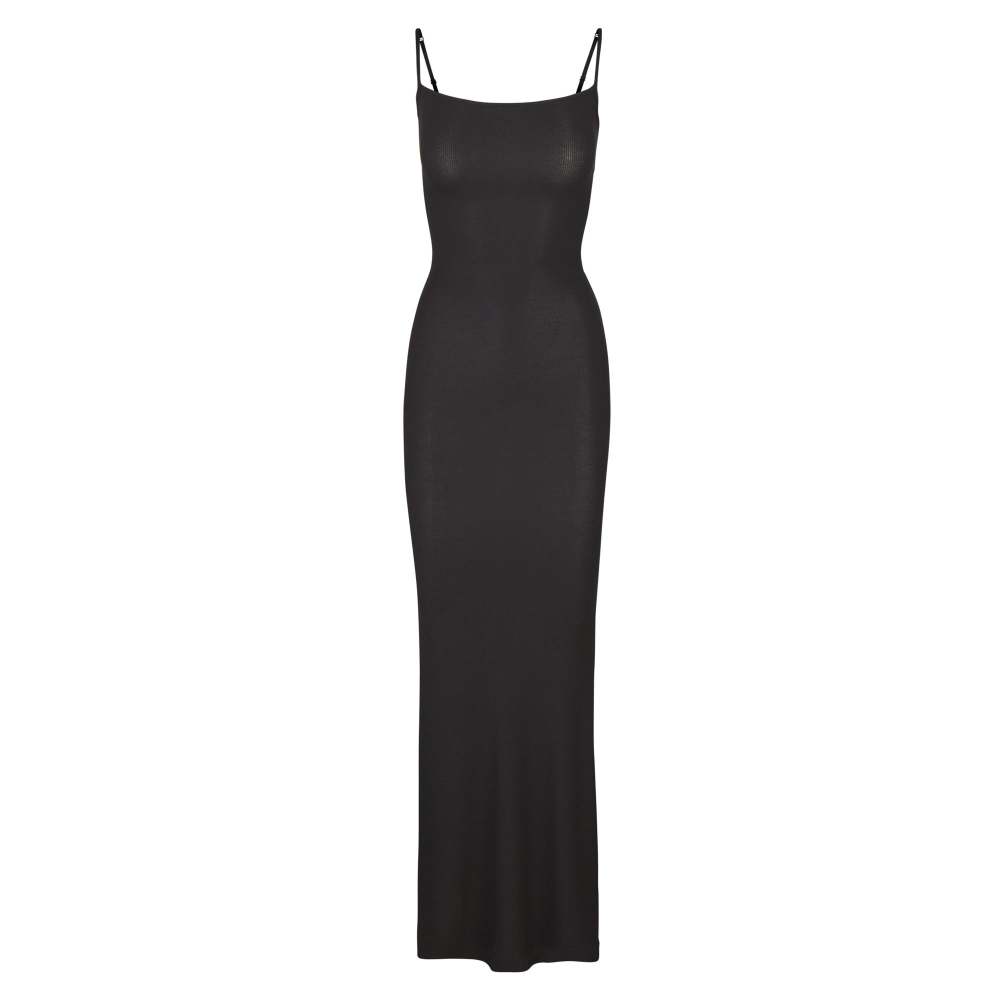 SKIMS SOFT LOUNGE LONG SLIP DRESS | ONYX - Mind Türkiye